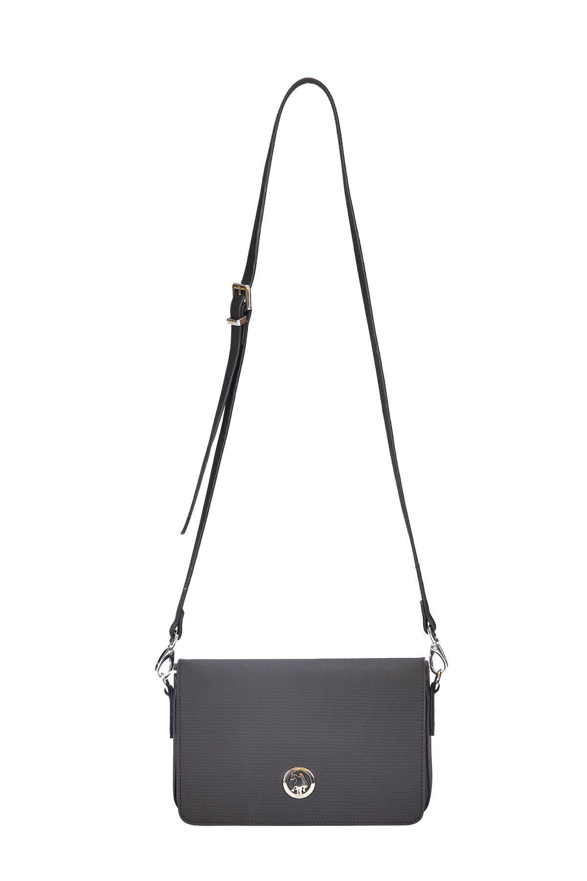 کیف مسنجر زنانه مشکی Us24245 U.S. Polo Assn.