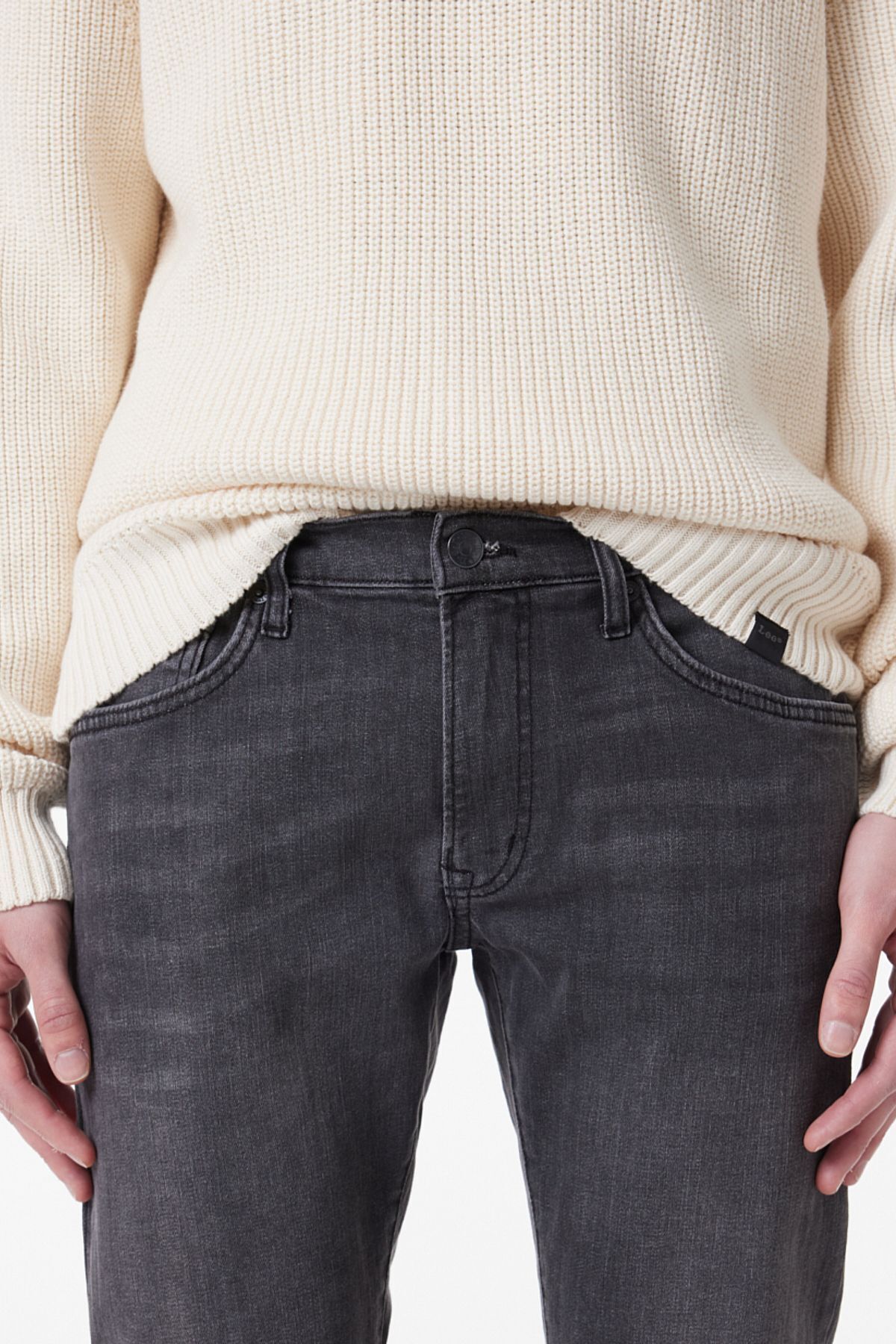 Riders by Lee-Anthrazit FarbeKansasSlimFitStretchyJeanHose -Normale Taille 7