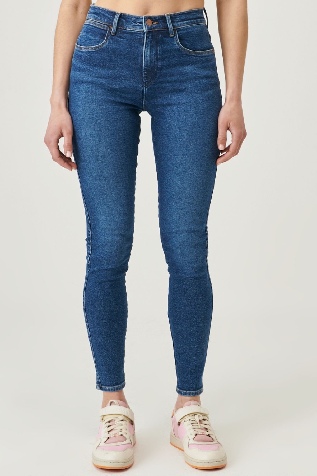 Skinny Fit Slim Fit High Waist Jean Pants