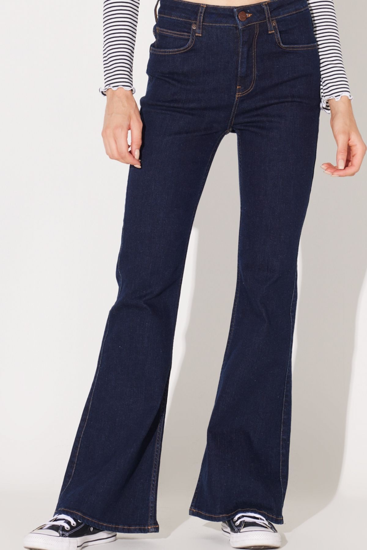 breese skinny fit la femme hispanique le pantalon bleu