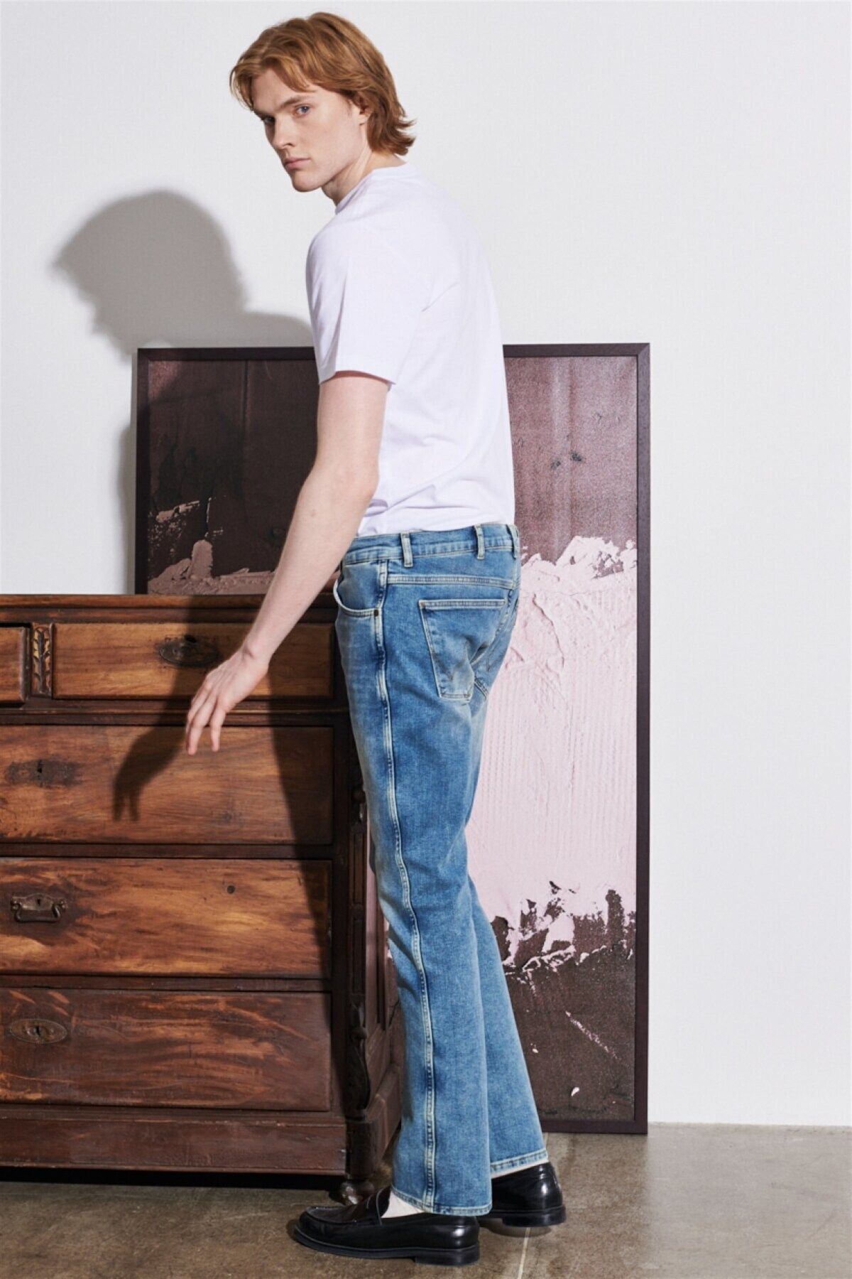 شلوار جین آبی مردانه اورجینال Wrangler