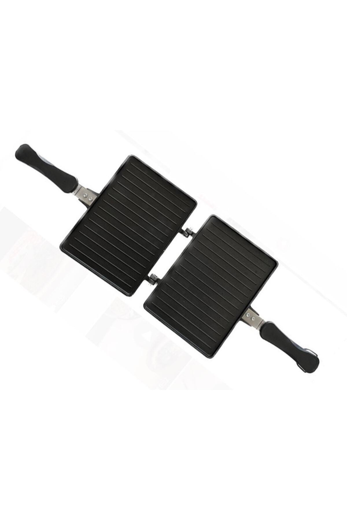 Ocak Üstü El Tost Makinesi Alüminyum Döküm