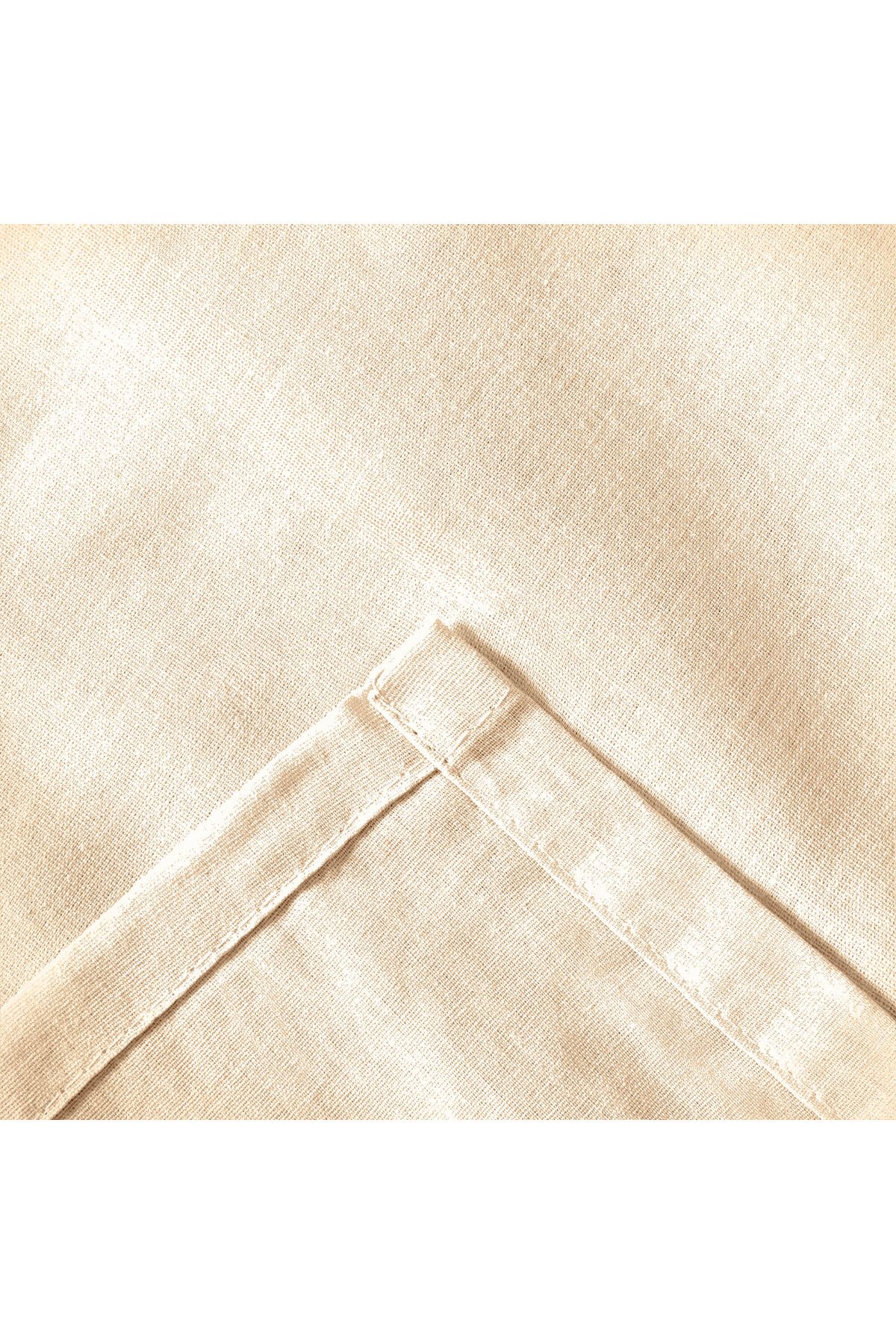 Evidea-ملاءة سرير مفردة ناعمة ذات حافة مستقيمة من إكرو - 180x240 سم 3