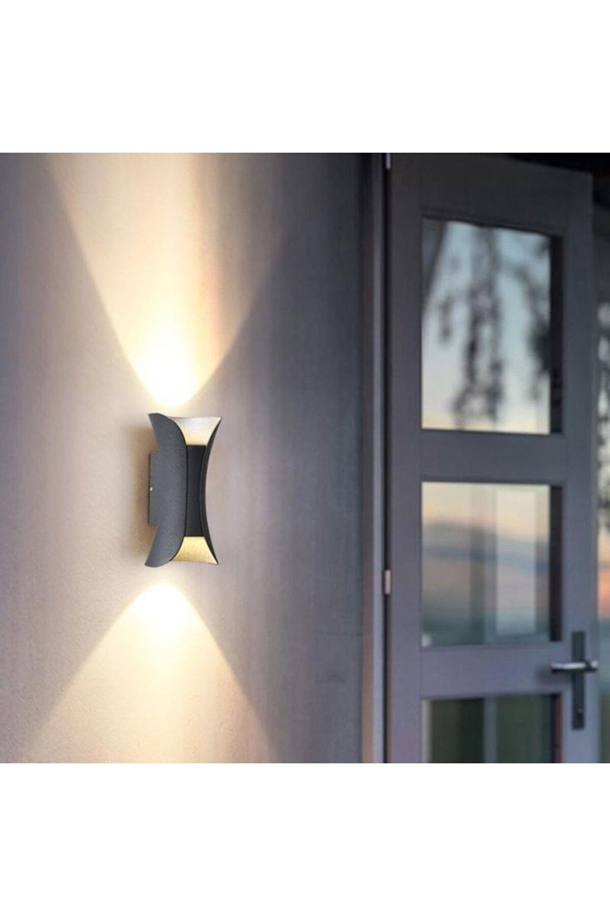 fullreyon Bonima Pc Kasa, 10 Watt Gün Işığı Dekoratif Led Aplik, Bahçe, Teras, Villa Dış Cephe Armatürü