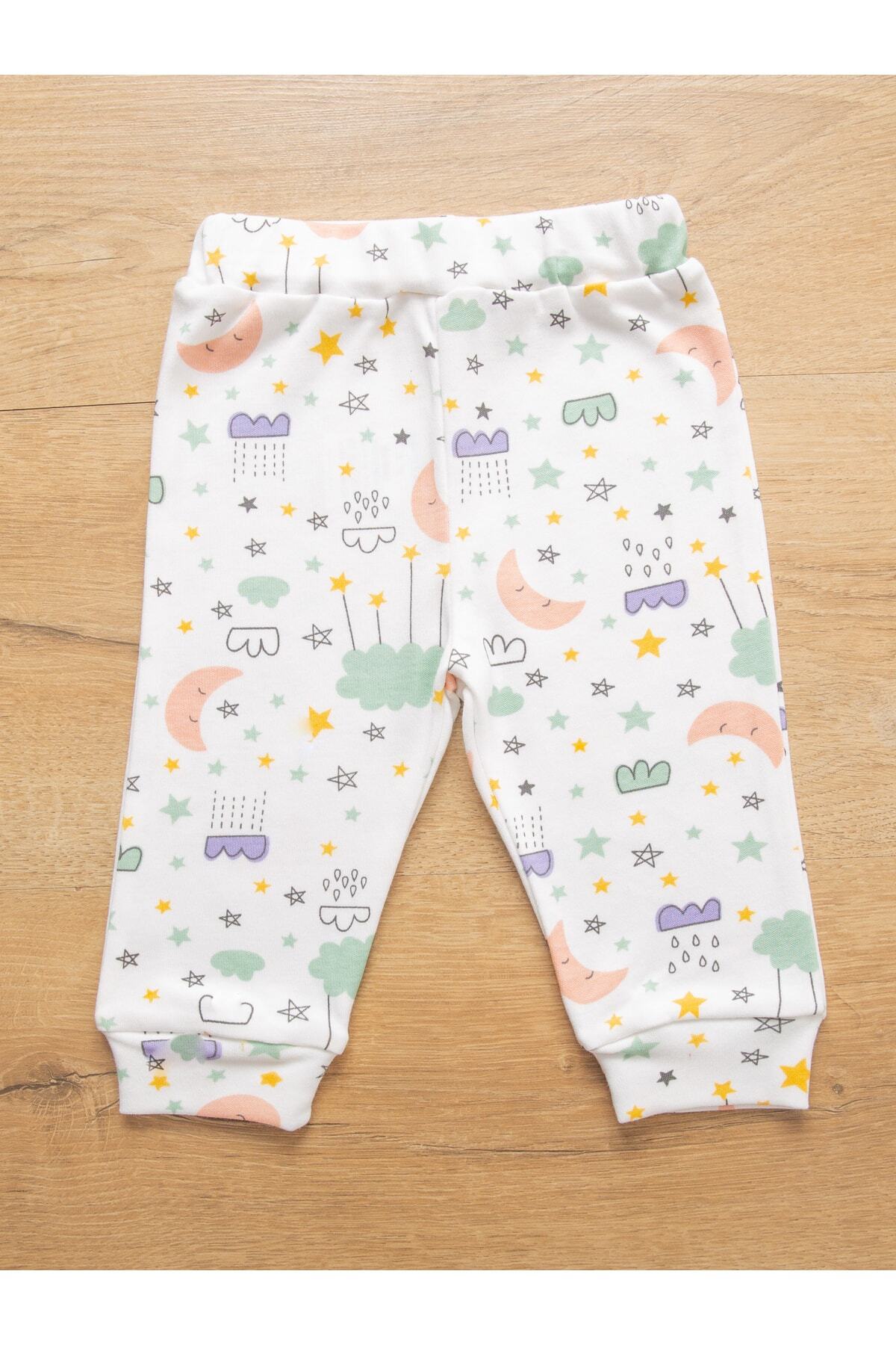 Sarebaby Konfor Serisi Unisex Bebek Takımı 3'lü Set Ekstra Yumuşak %100 Pamuk Özel Fitilli Kumaş fotoğrafı 6 (önizleme)