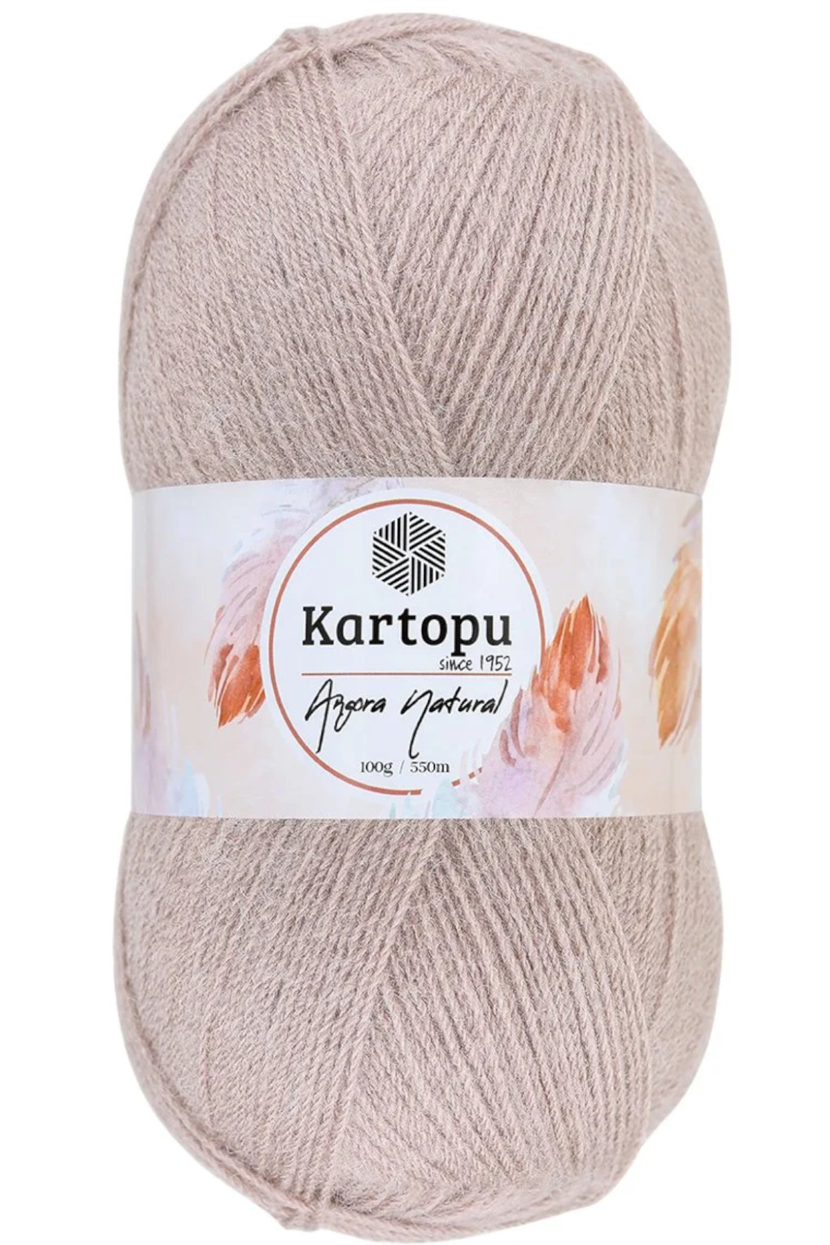 Angora Natural Tiramisu K754 Thin Vest Woolen Rope 100gr