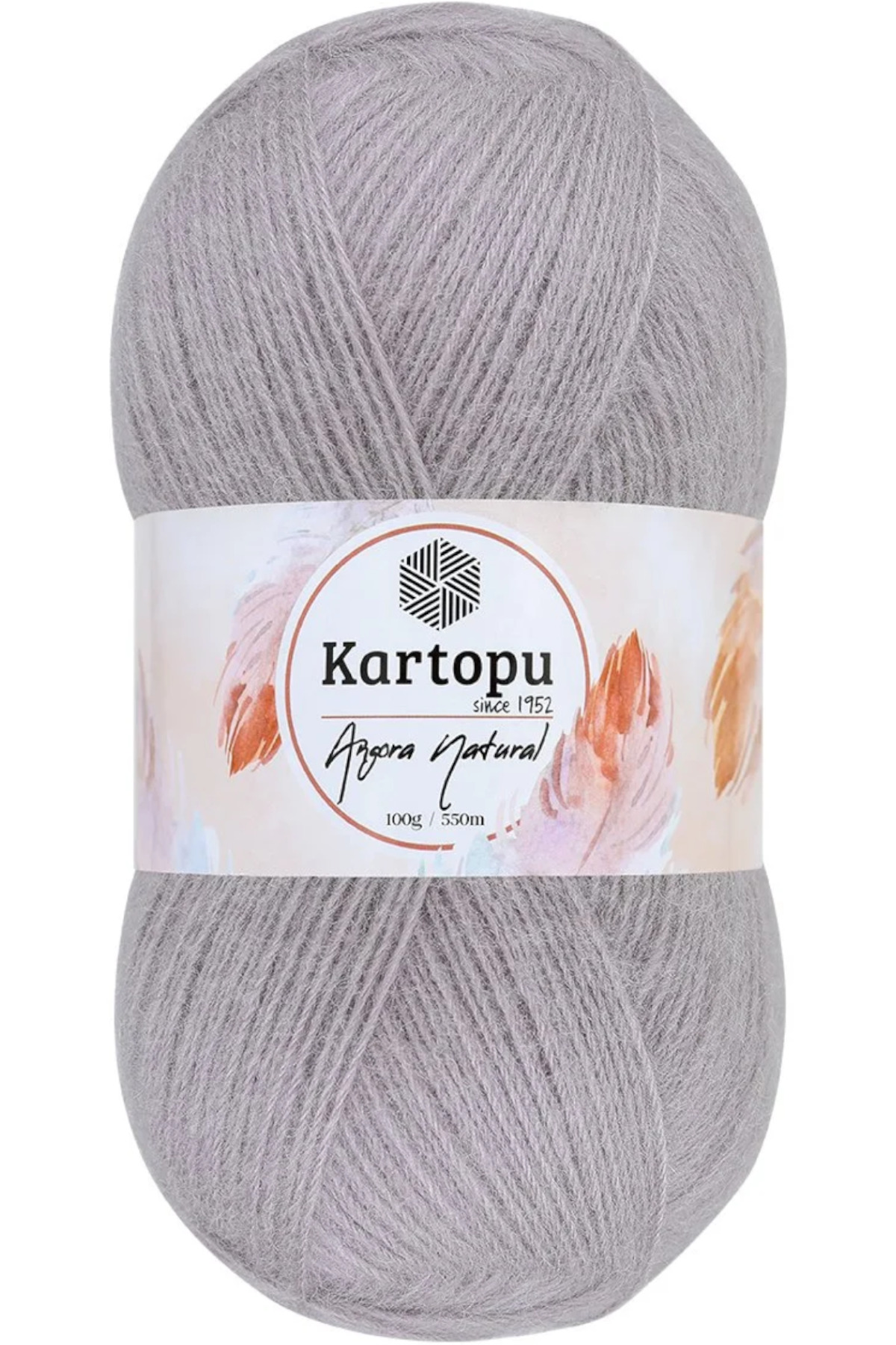 Angora Natural Misty Lilac K709 Thin Vest Woolen Rope 100gr