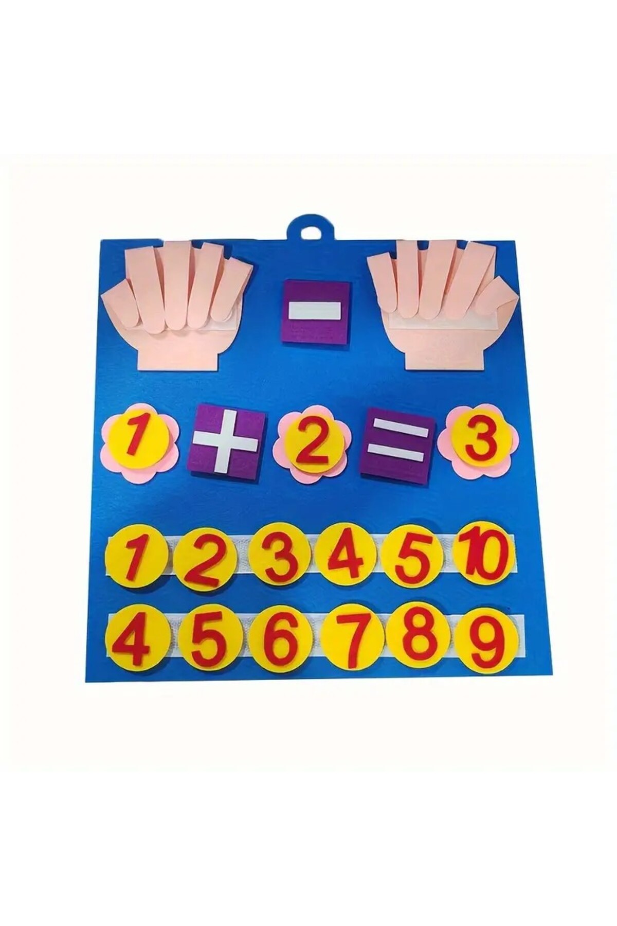 EL YAPIMI Toplama Çıkarma Öğreten Okul Öncesi Eğitici Oyuncak Keçe Eğitici Öğretici Montessori