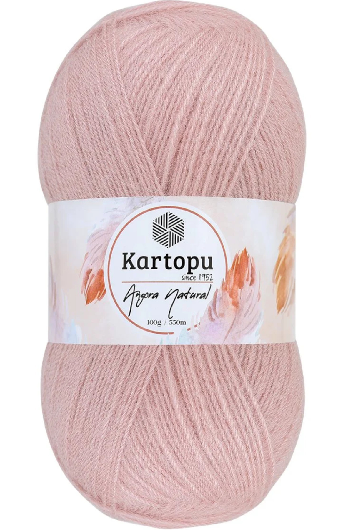 Angora Natural Powder K776 Thin Vest Woolen Rope 100gr