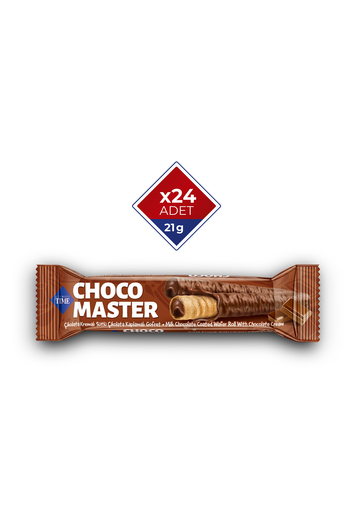Çizmeci Time Choco Master Çikolatalı 21 gr X 24 Adet - Fiyatı