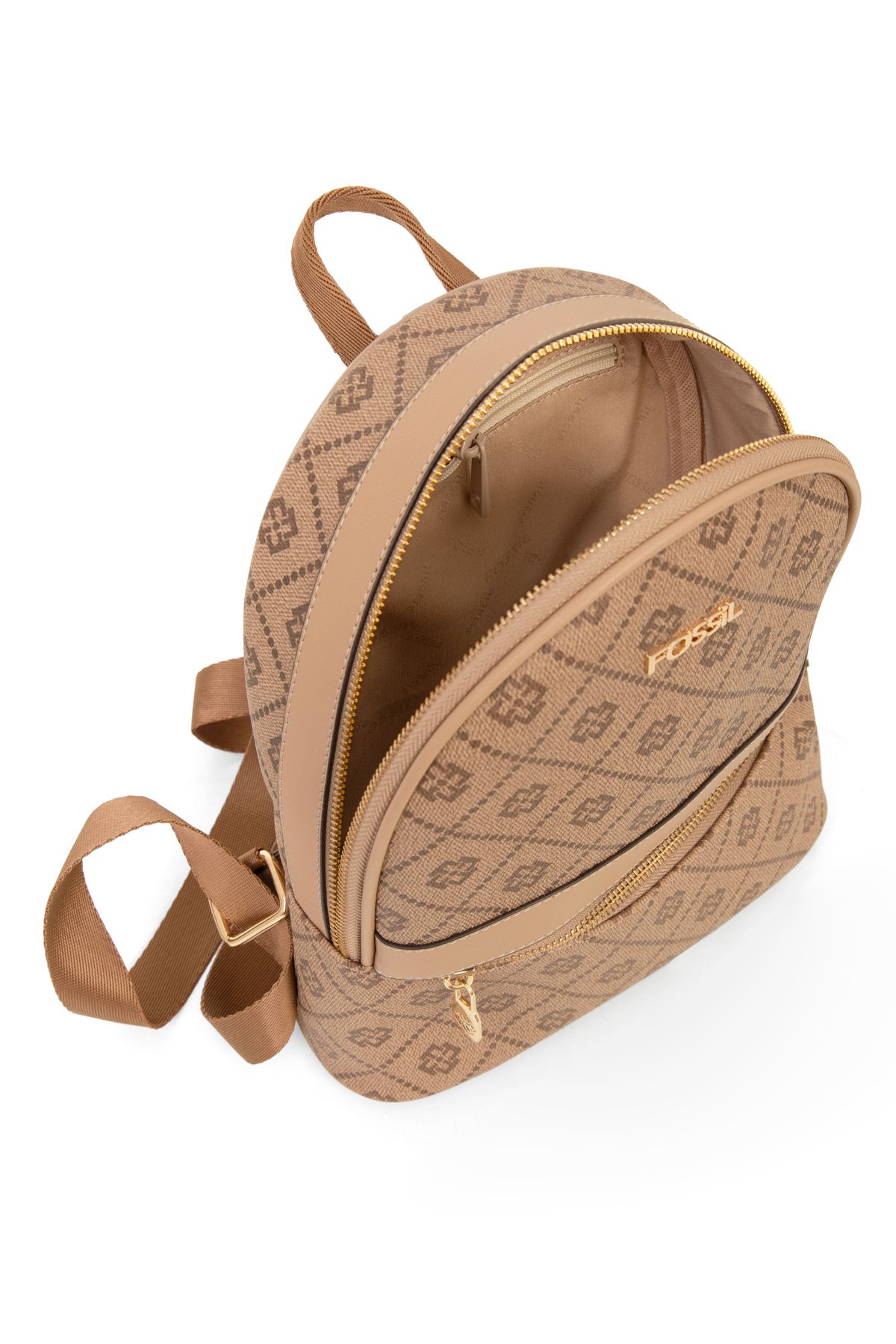 Fossil-Mink Women's Backpack - With Tram 05FM24K1101 5