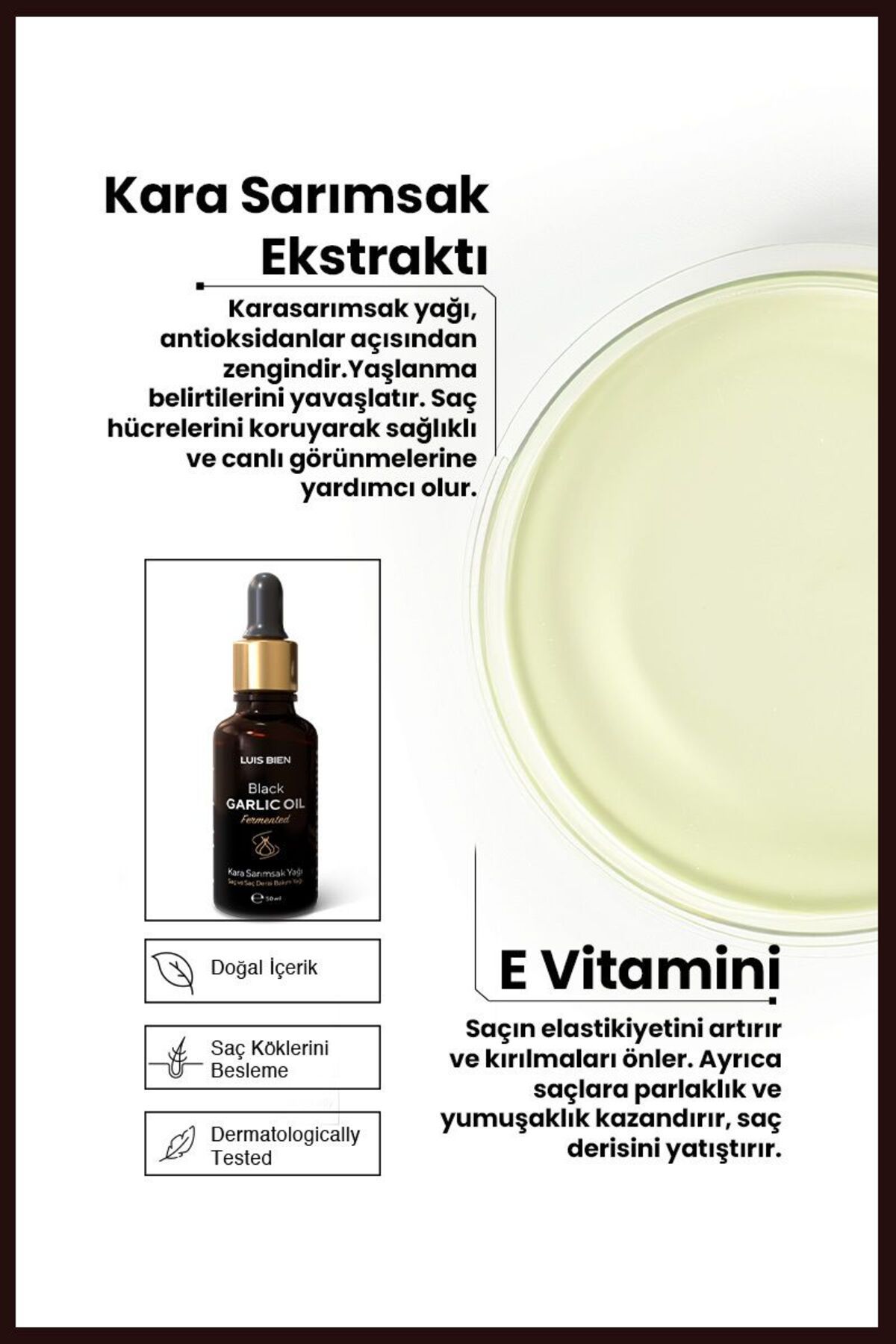 Luis Bien-Rosemary Oil anD Black Garlic Oil - Hair Loss anD Nourishing 3