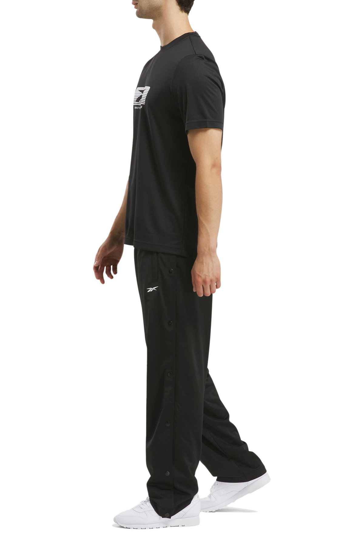 تیشرت مردانه مشکی ریباک | NO MATTER THE DIST GFX TE اورجینال - تصویر 3