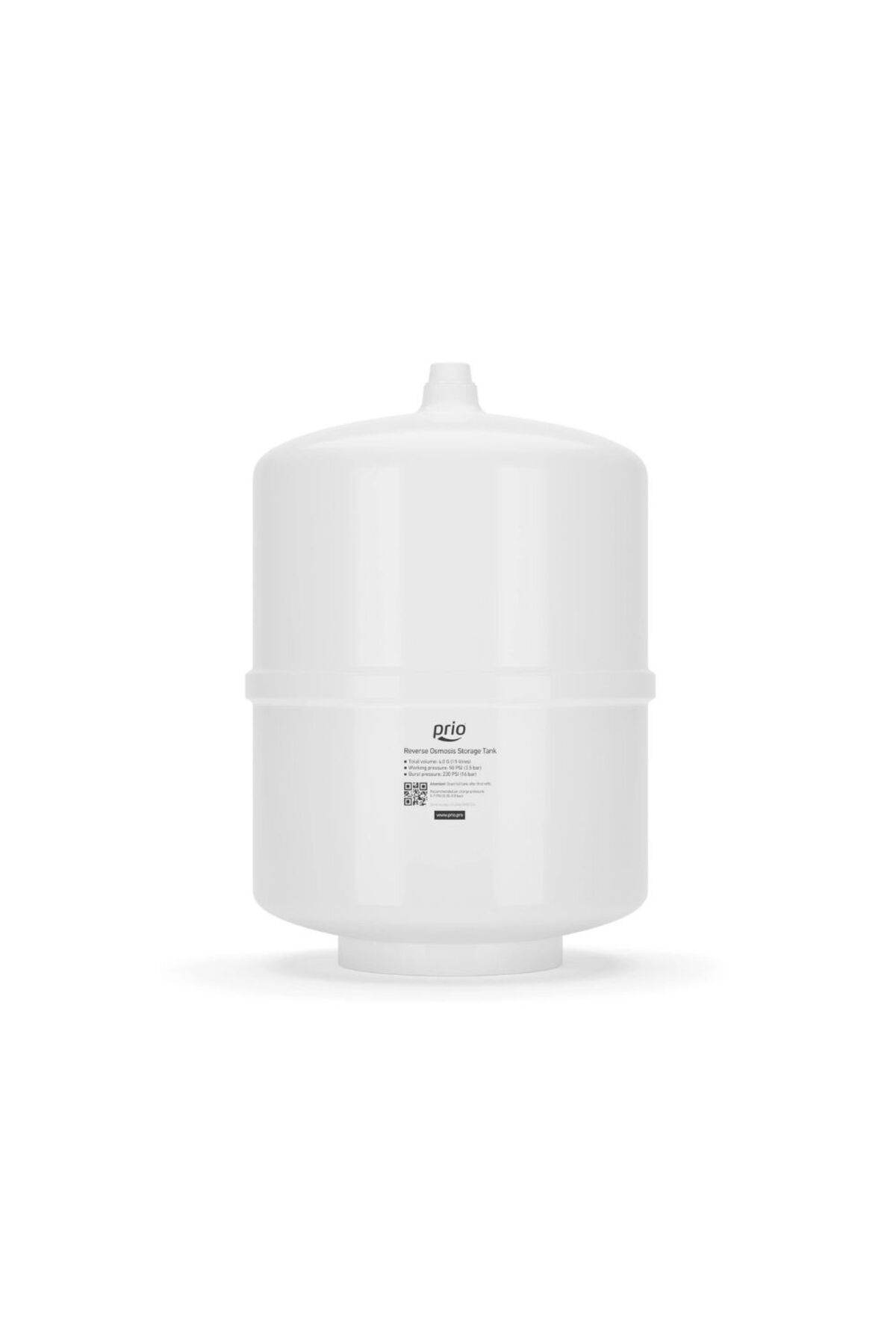 Prio 15 Litre Paslanmaz Çelik Su Depolama Tankı.