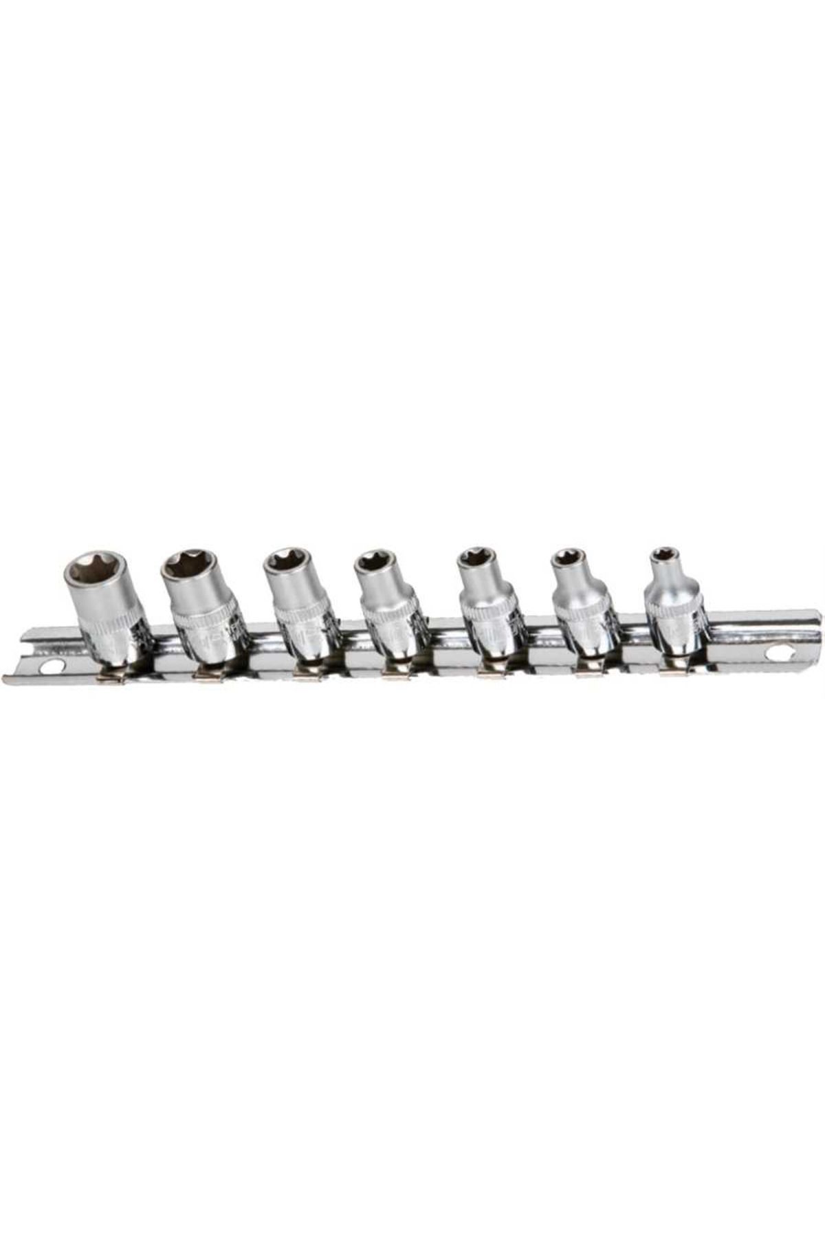 Rico-007-Rc1407 7Pc 1/4” Inner Socket Set - Torx E 1