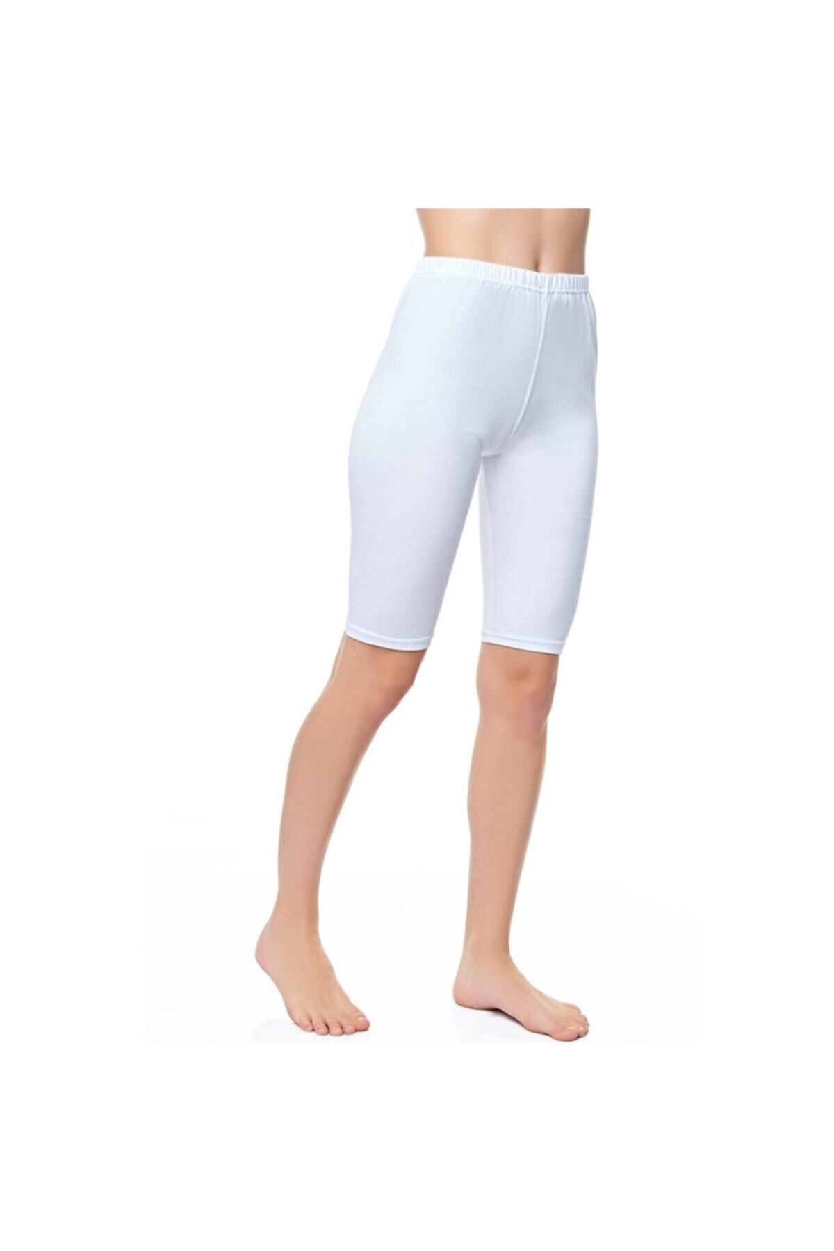 Tutku Colanți Albi Scurti De Damă 6 Bucăți Unisex - 6