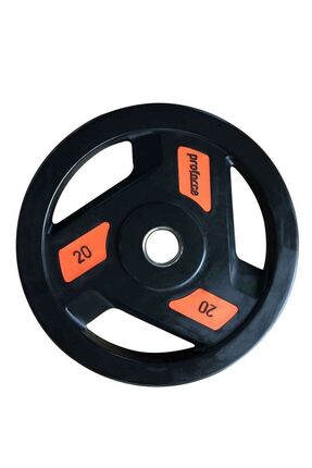 Proforce FLS 20 Kauçuk Kaplı Olympic Flanş Plaka 20 Kg