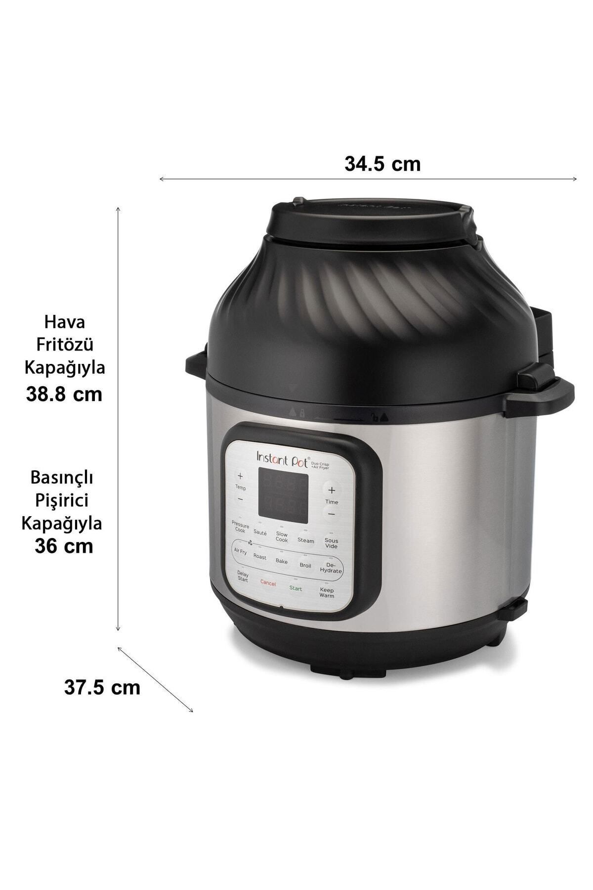 Instant pot duo crisp broil on sale