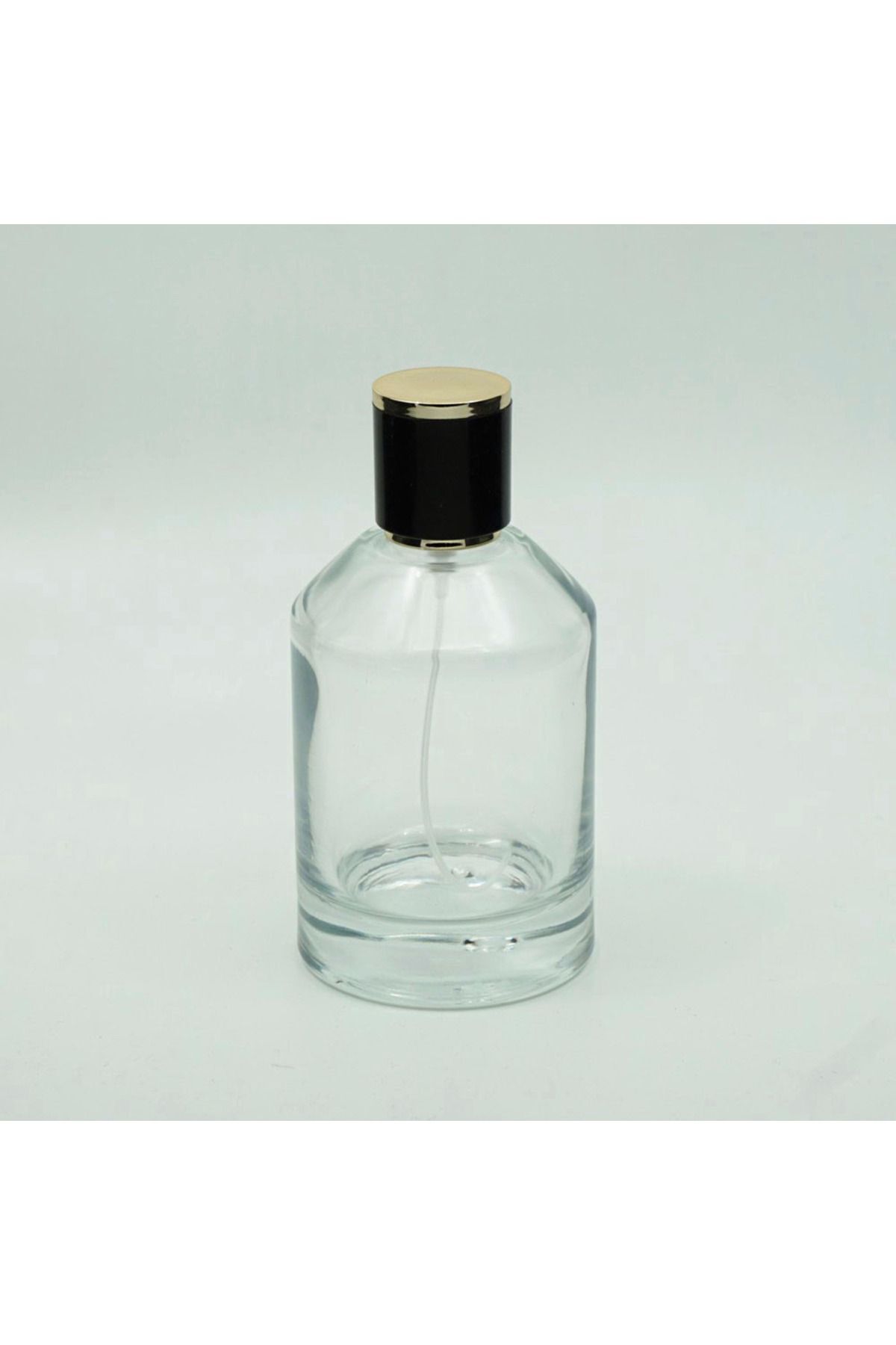 Parfüm Şişesi 100 ml 5 Adet Silindir Kubbeli Model Kolay Kapama - 5