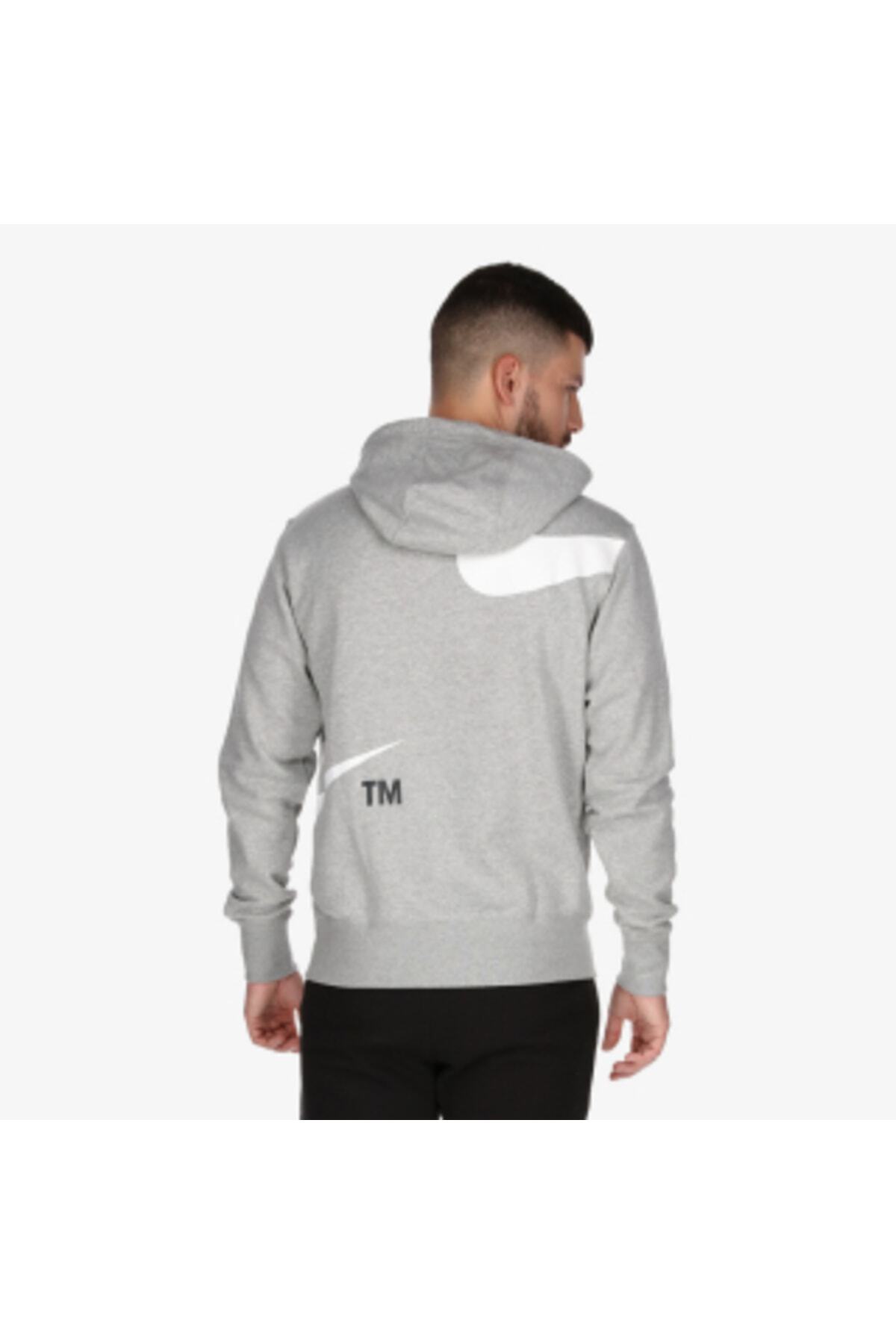 سویشرت اسپرت نایکی مردانه پاموک خاکستری اسپرت راسته Regular/رگولار    Regular/رگولار اسپرت | Nike DR8912-06300 - تصویر 5