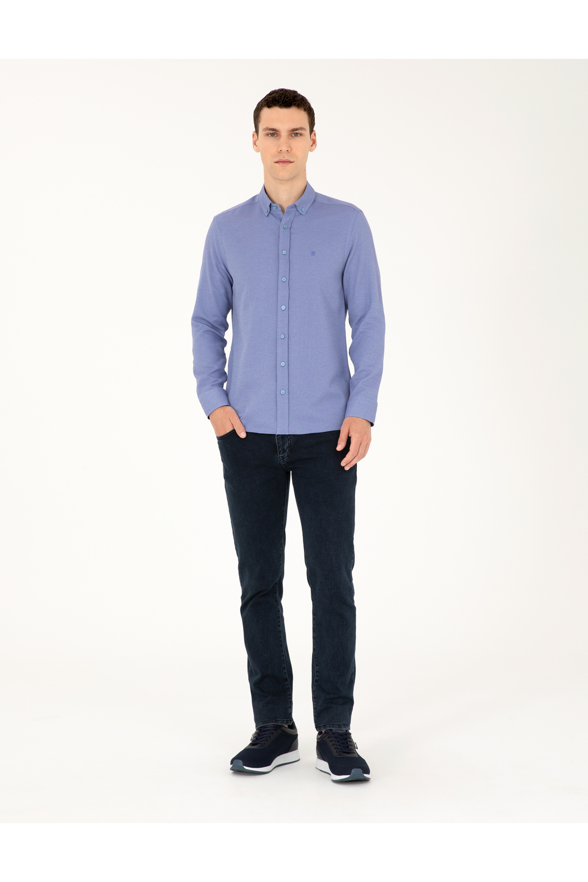 پیراهن مردانه پیر کاردین | 50289396-VR036 Pierre Cardin - Image 4