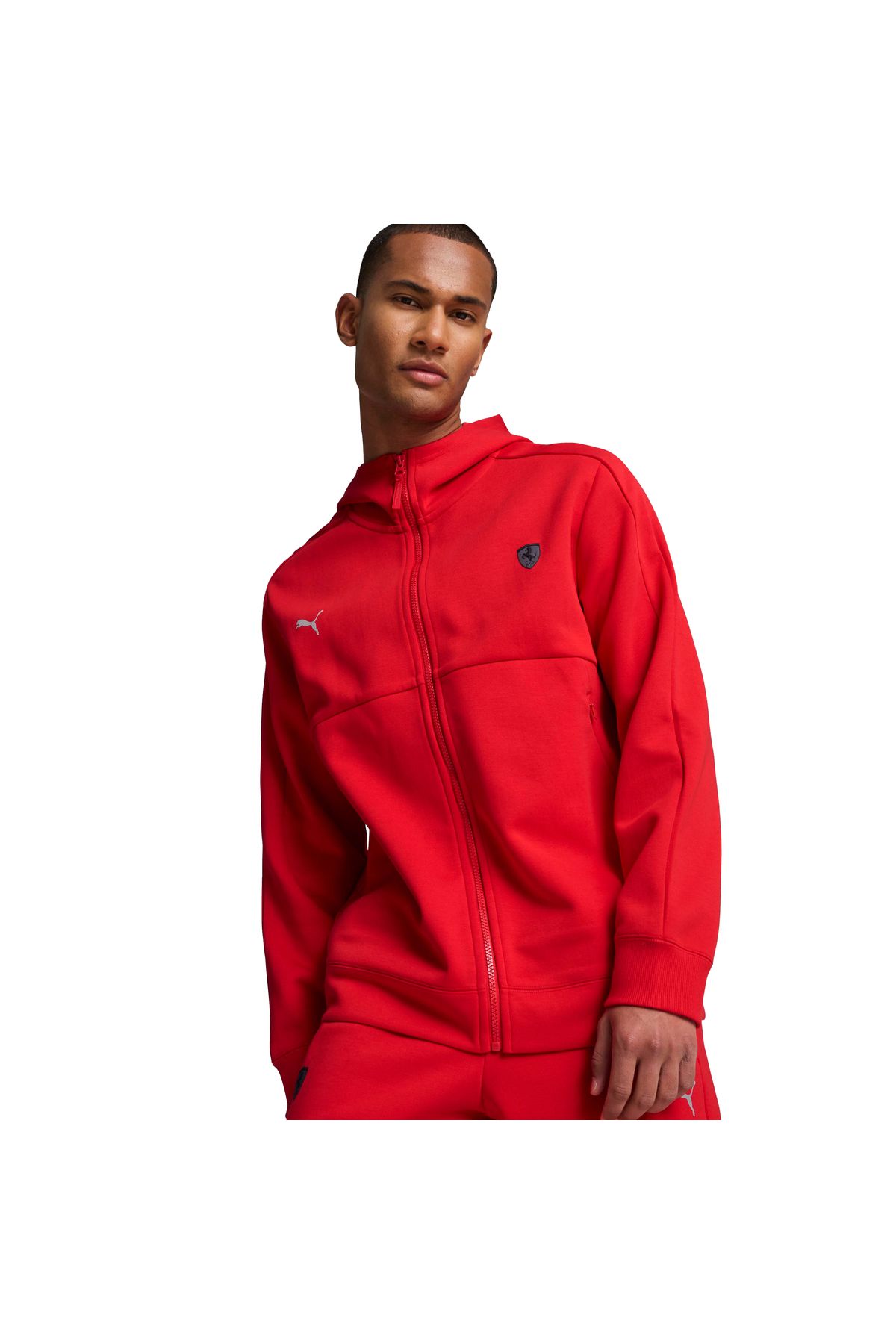 سویشرت مردانه به سبک گاه به گاه قرمز مدل فراری 62709402 Puma