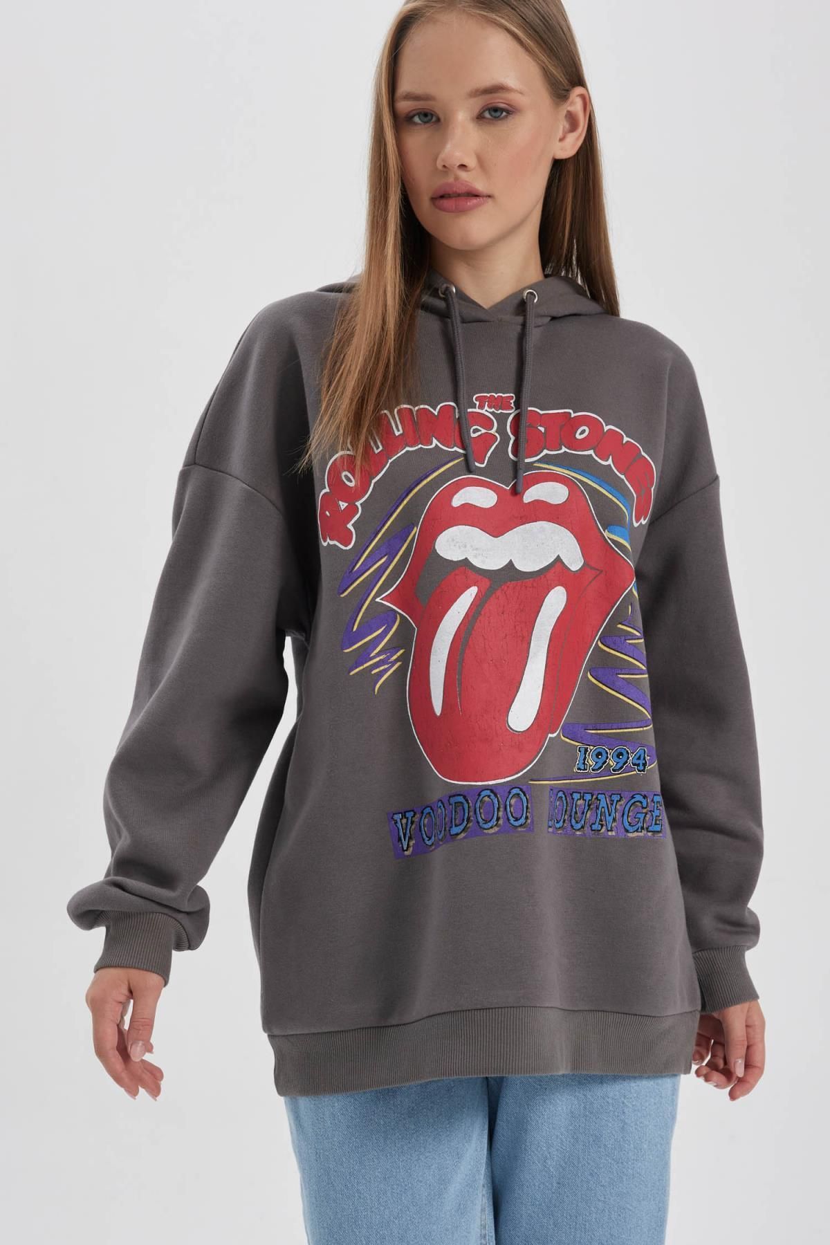 Rolling stones nike swoosh sweatshirt 2025