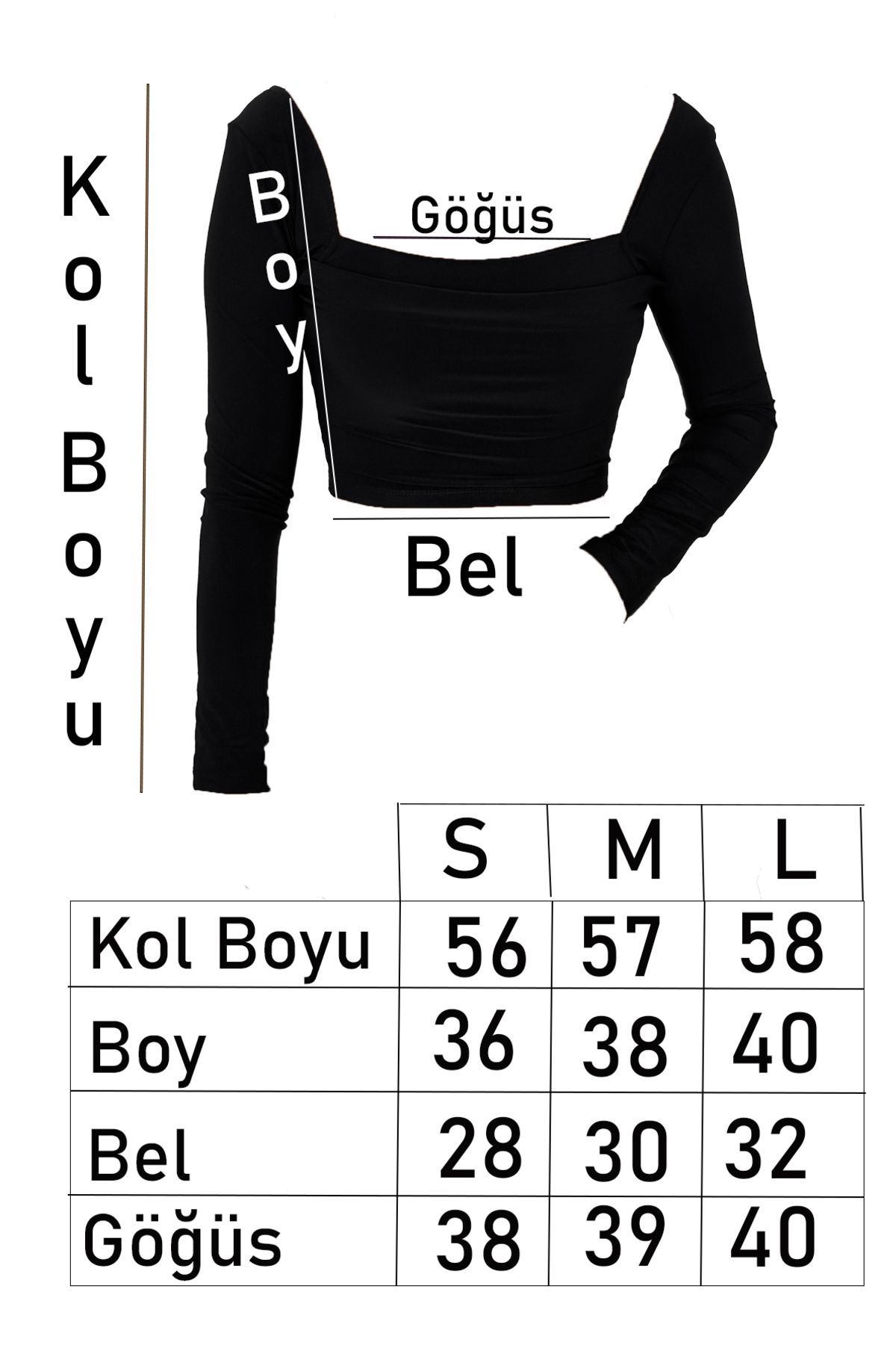 fiolin-Front and Back Square Collar - Double Layer Crop Top 7