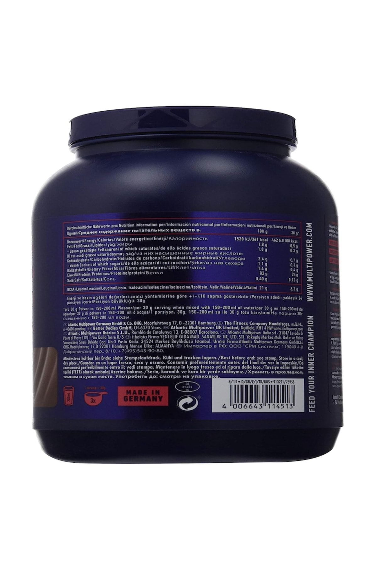 Multipower %100 Whey Isolate Protein 725 gr Çikolata Fiyatı, Yorumları ...