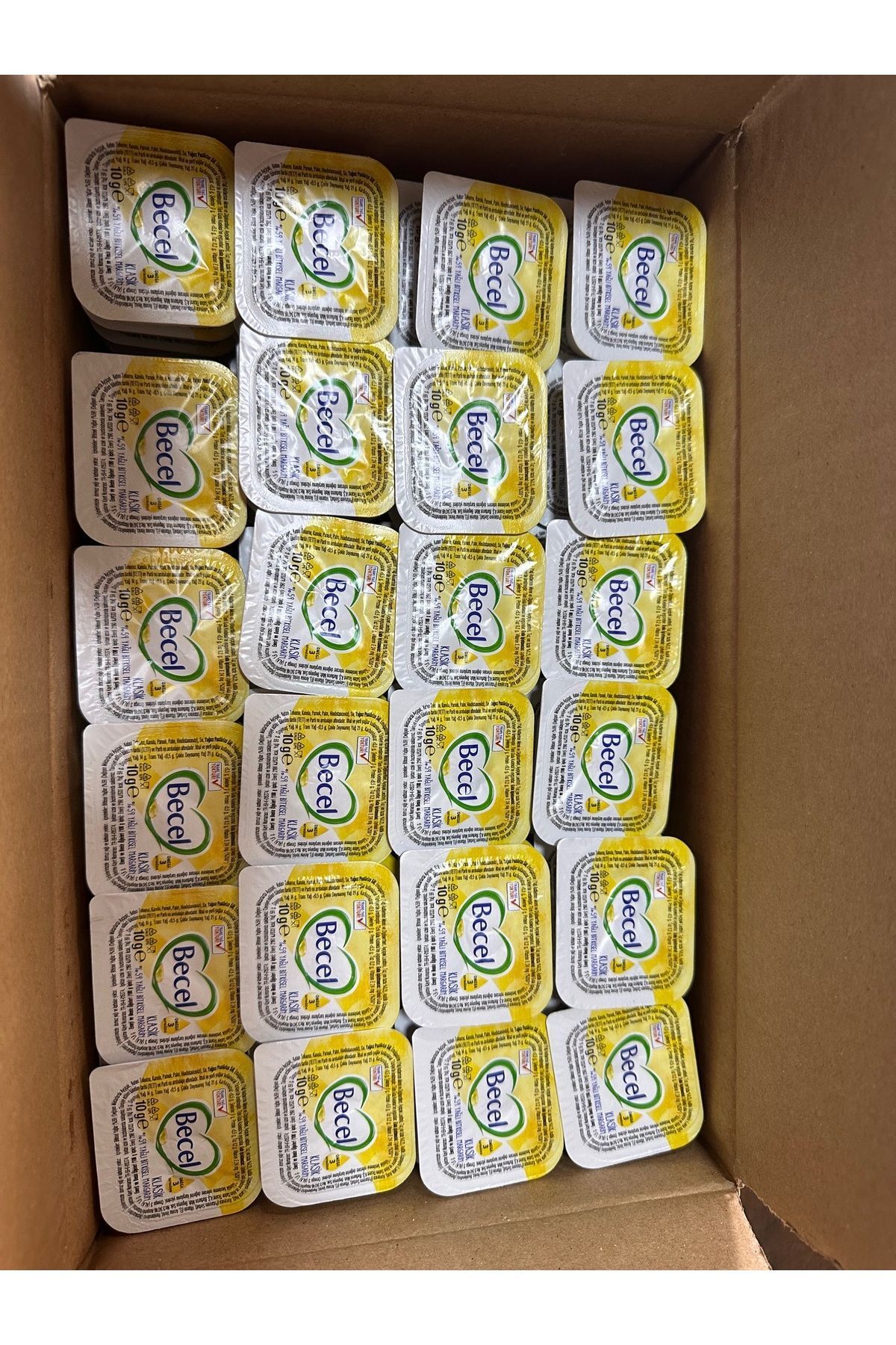 Becel Porsiyon Paket 168adet X 10 gr %59 Yağlı