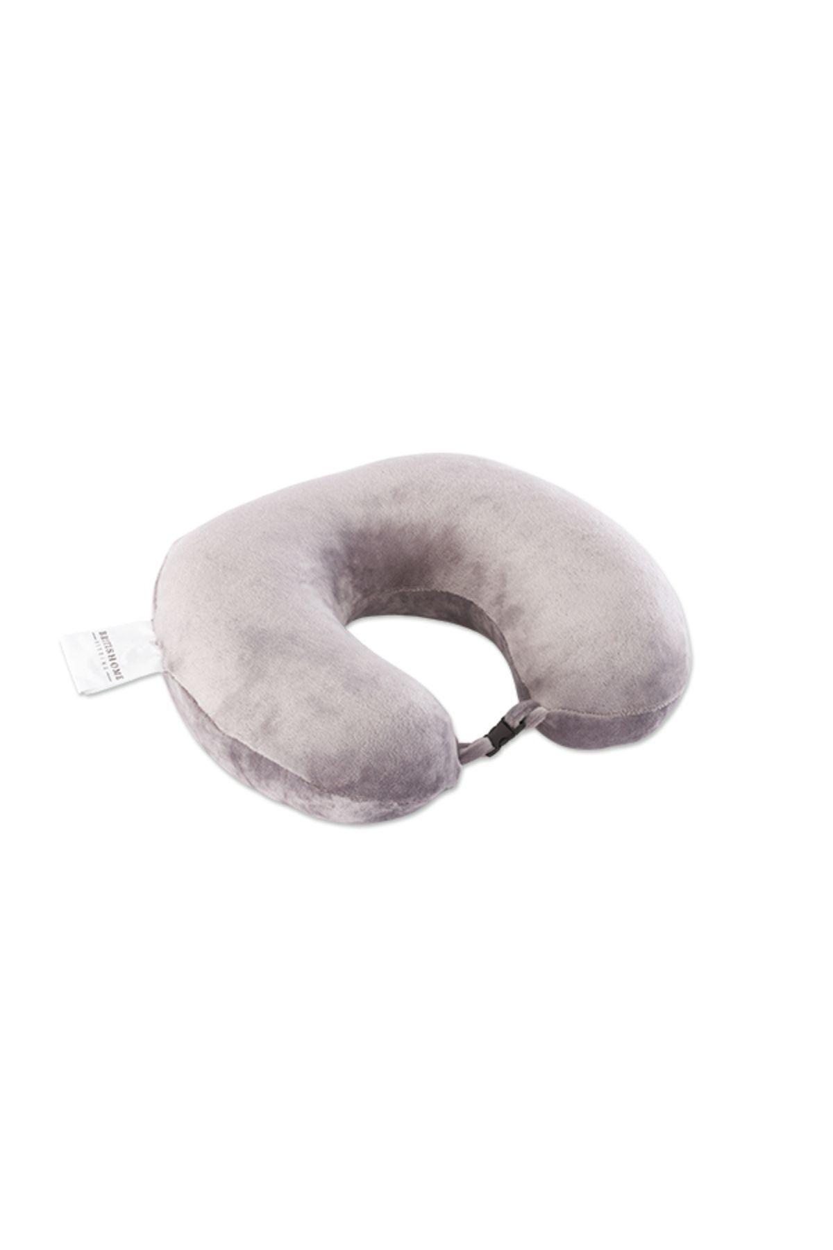 Visco Travel Pillow Orthopedic Professional Comfortable Sleeping Pillow Postoperative Pillow Grey Travel
