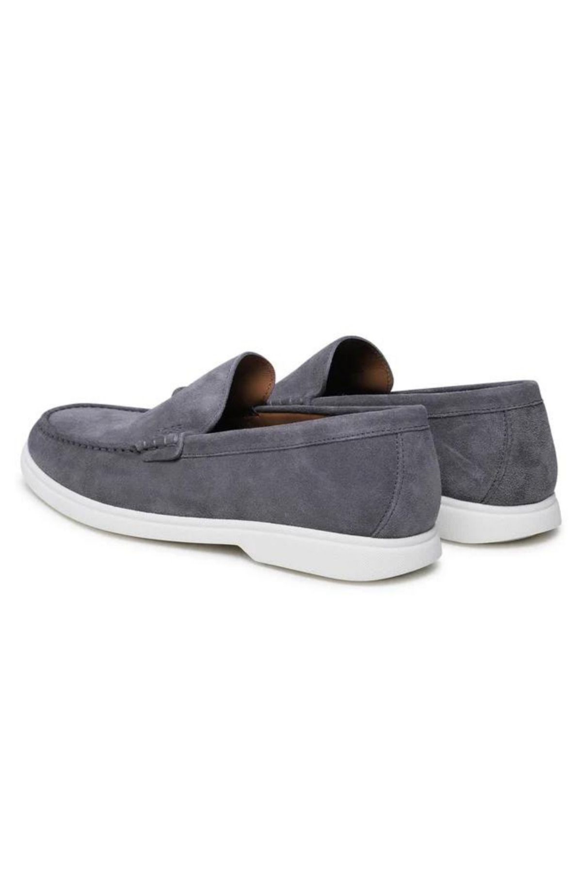 کفش های کژوال خاکستری مردانه روزانه Sienne Loaf 029 Hugo Boss