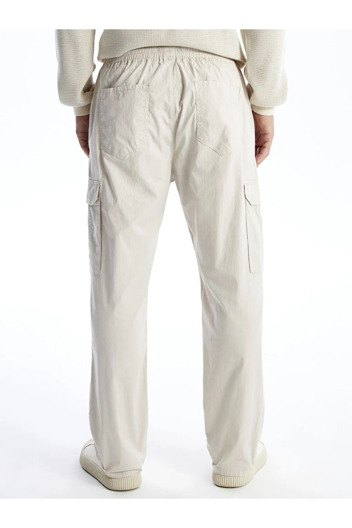 LC Waikiki-Lcw Casual Stone Color Standard Fit Poplin Men's Pants 4