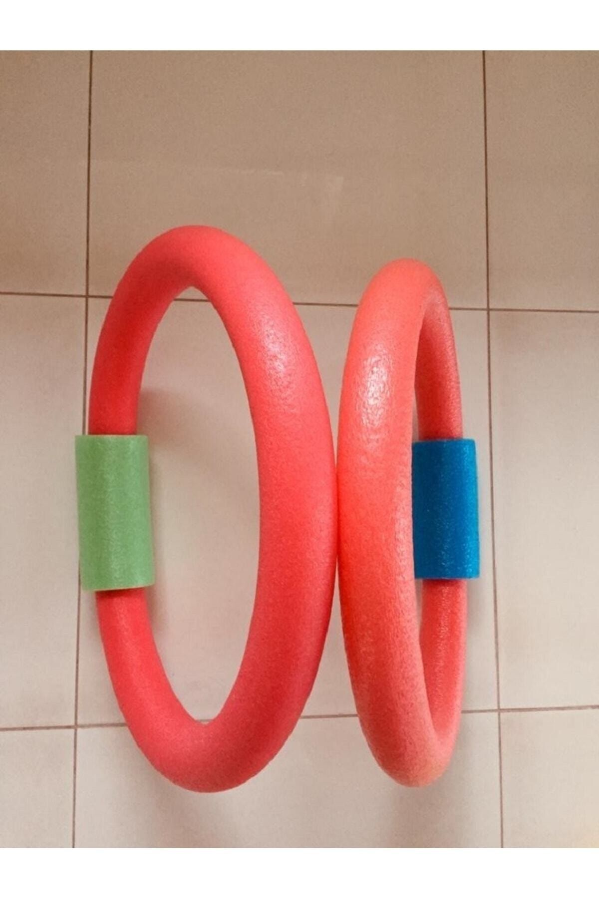 Kilitli Deniz Ve Havuz Makarnası, Yüzme Makarnası - Kırmızı-mavi (kilisi 22 Cm) 2