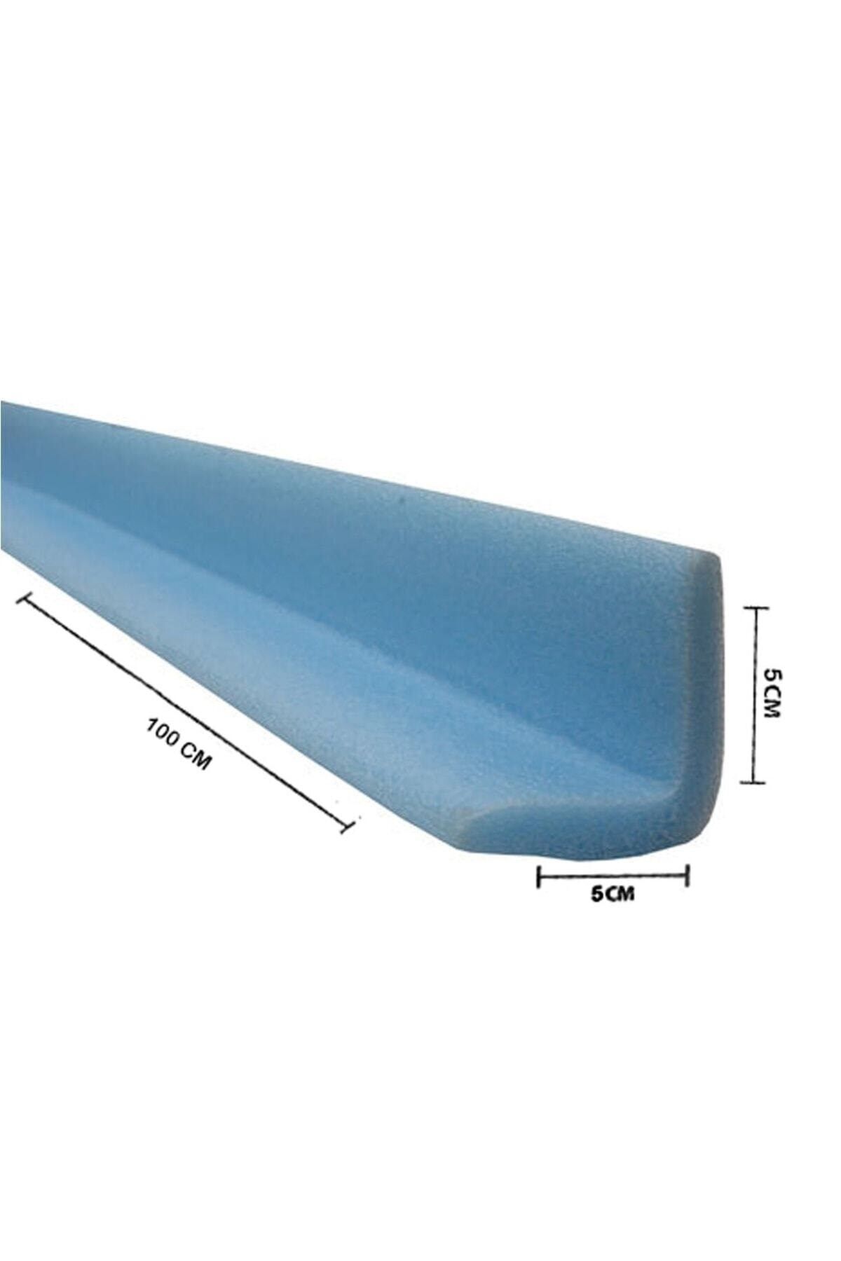 YGTAMBALAJ L5x5 Mavi 100 Cm 5 Adet Darbe Kenar Köşe Koruyucu Polietilen Sünger Profil