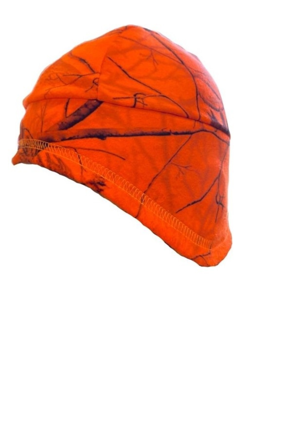 Spayko Çift Taraflı Orman Desenli - Turuncu Avcı Polar Bere