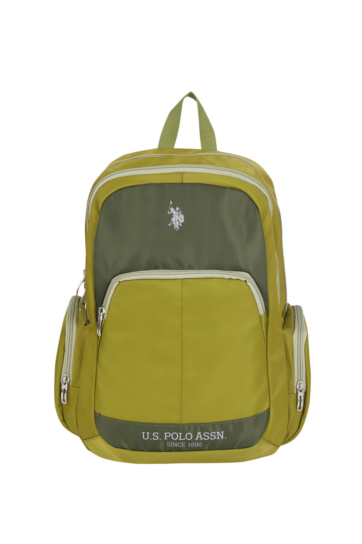 US Polo Assn 24432-24430-24429 UNISEX School کوله پشتی لپ تاپ GREEN U.S. Polo Assn.