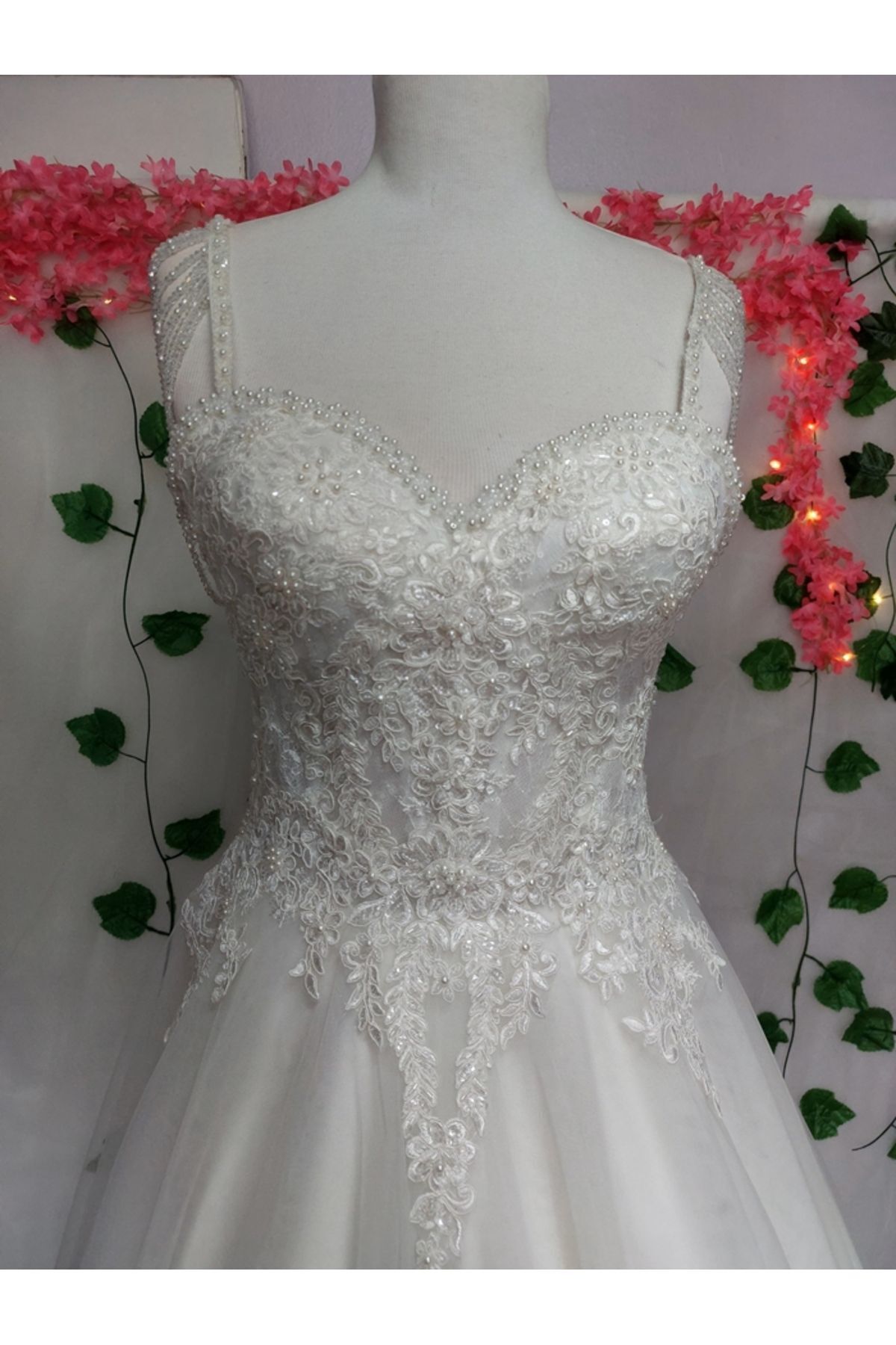 Helen Model White Wedding Dress