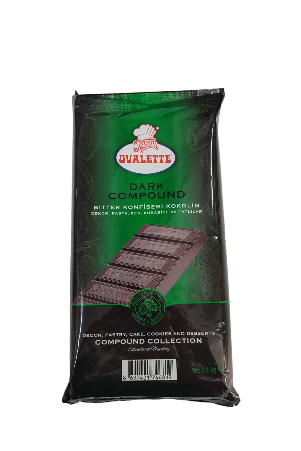 ovalette KONFİSERİ BİTTER 2,5 KG APSAL