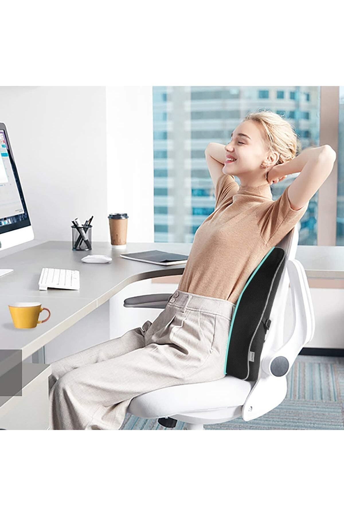 MVC Concept-Orthopedic Visco Elastic Pillow - Waist Office, Back Support Cushion, Anatomical New Generation 8