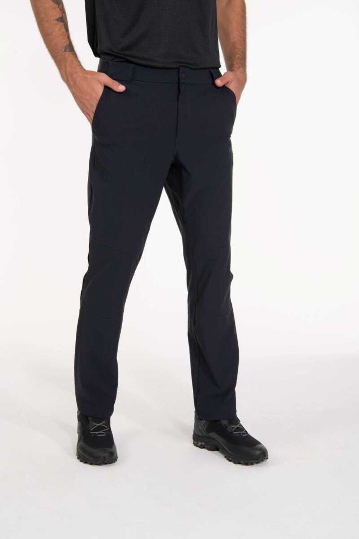 2AS-Men's Anthracite Trousers - Iron Model 2