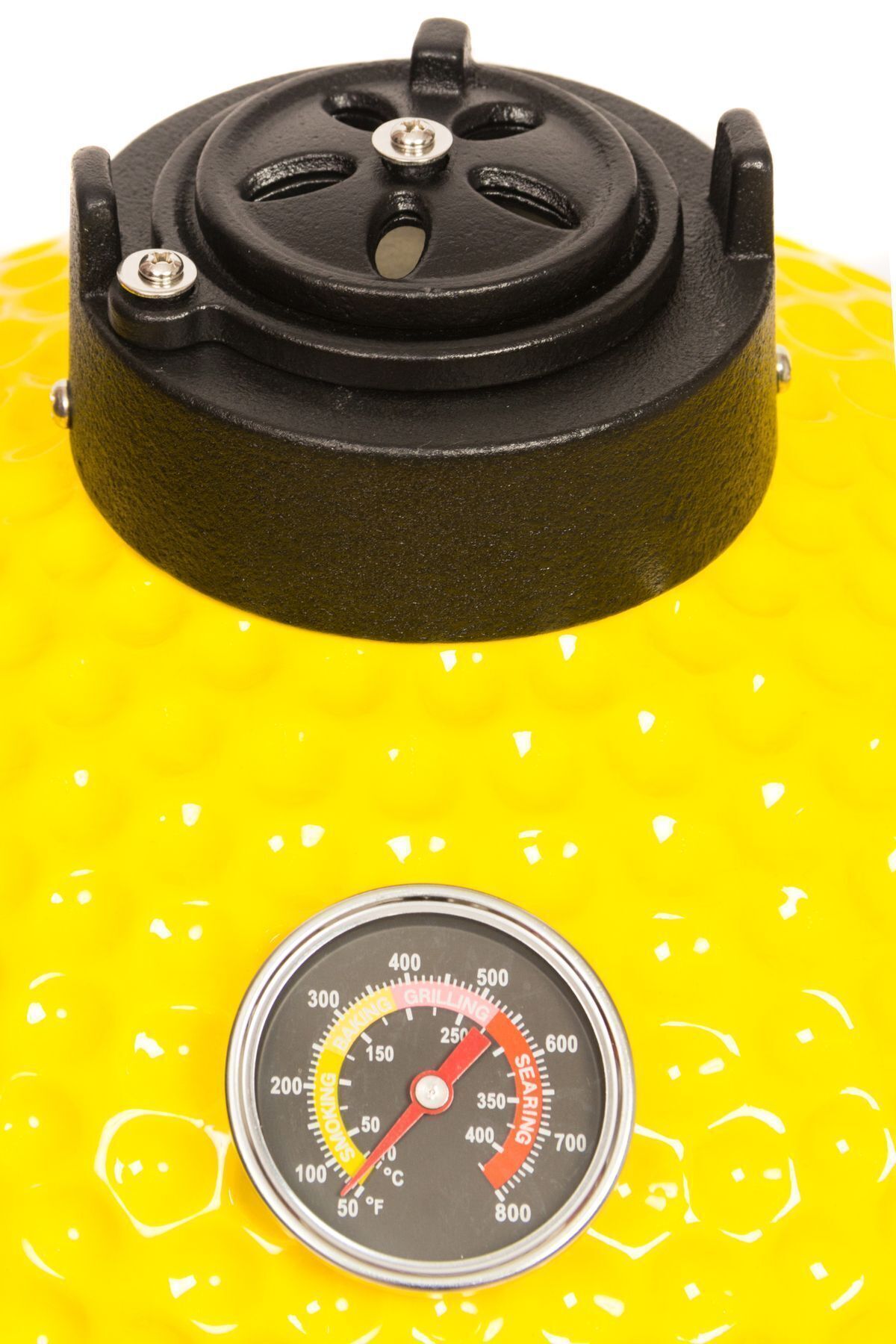Kamado 13" Sarı / lacivert Taraftar Seramik Barbekü 6