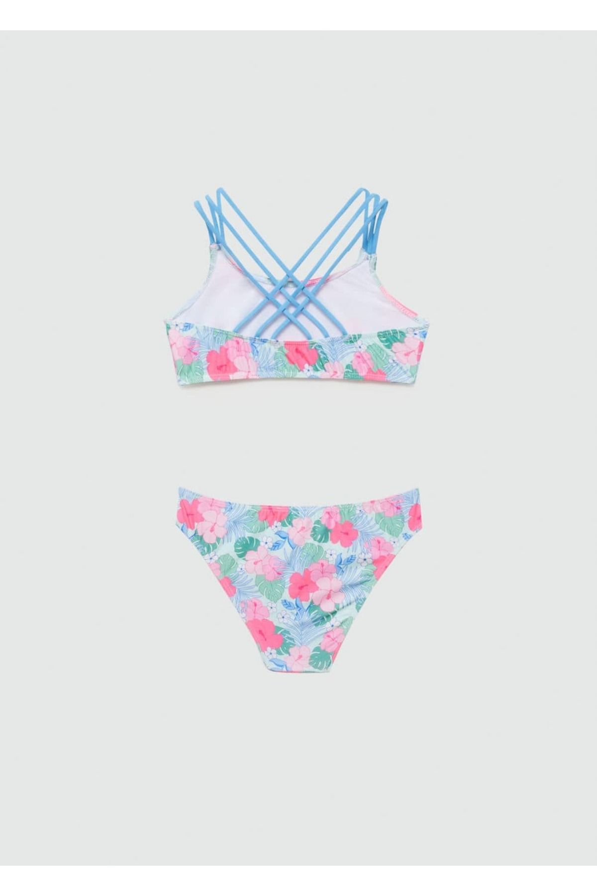 MANGO Kids-Bikini w kwiatowy wzór 2