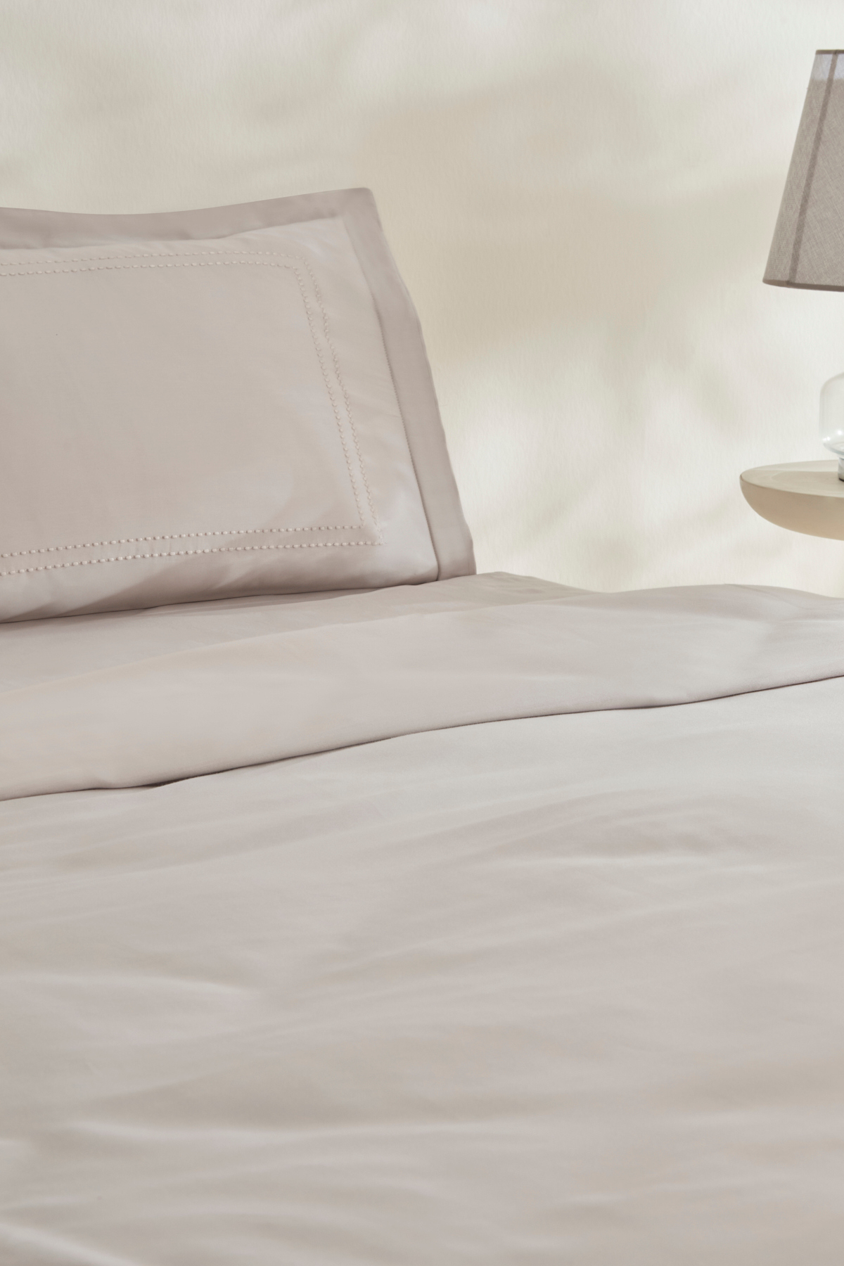 Karaca Home Felves %100 Pamuk King Size Nevresim Takımı Açık Gri 6