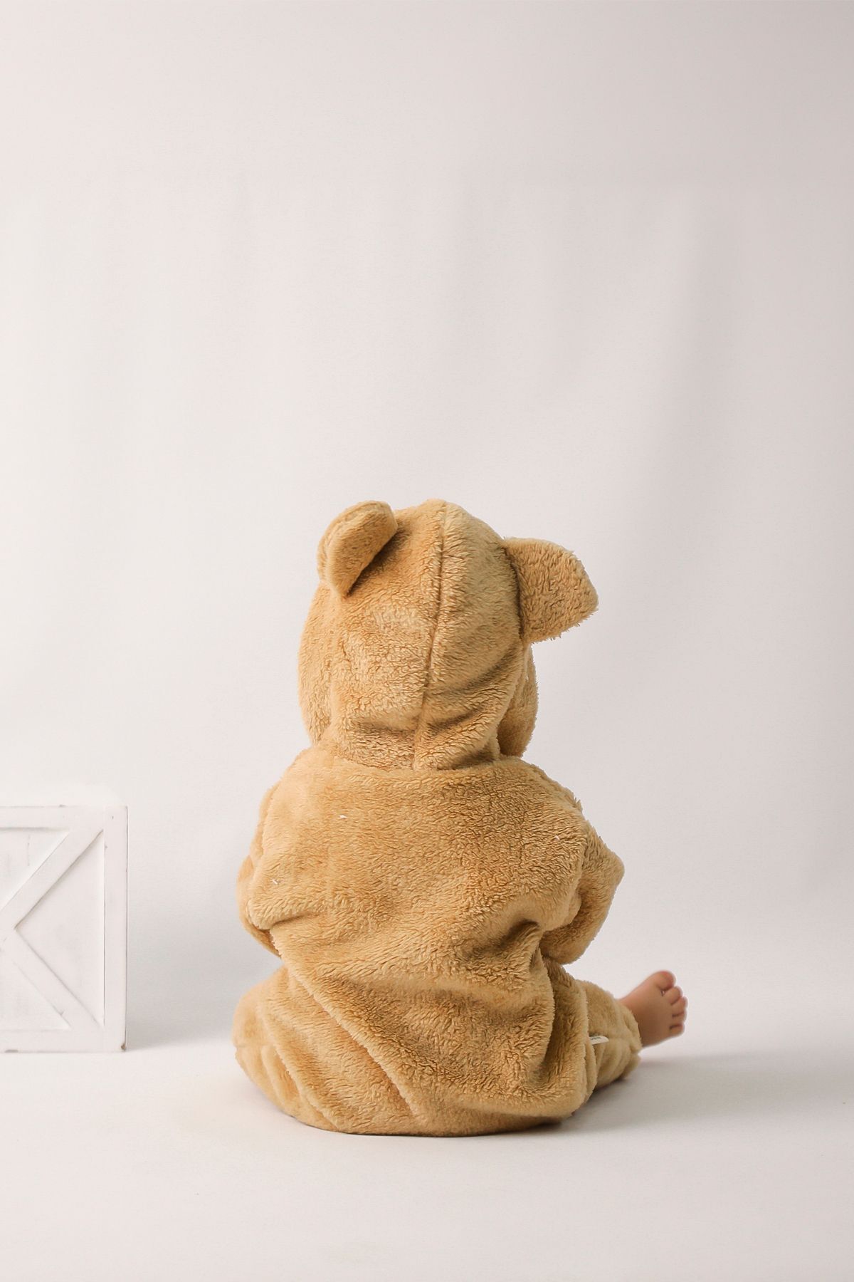 Welsoft Unisex Bebek Çocuk Kışlık Fermuarlı Peluş Uyku Tulumu, Bebek ve Çocuk Tulum