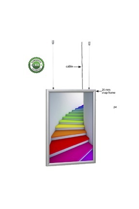 RTS REKLAM 25mm Ledbox Çift Taraflı- A2(420X594MM)