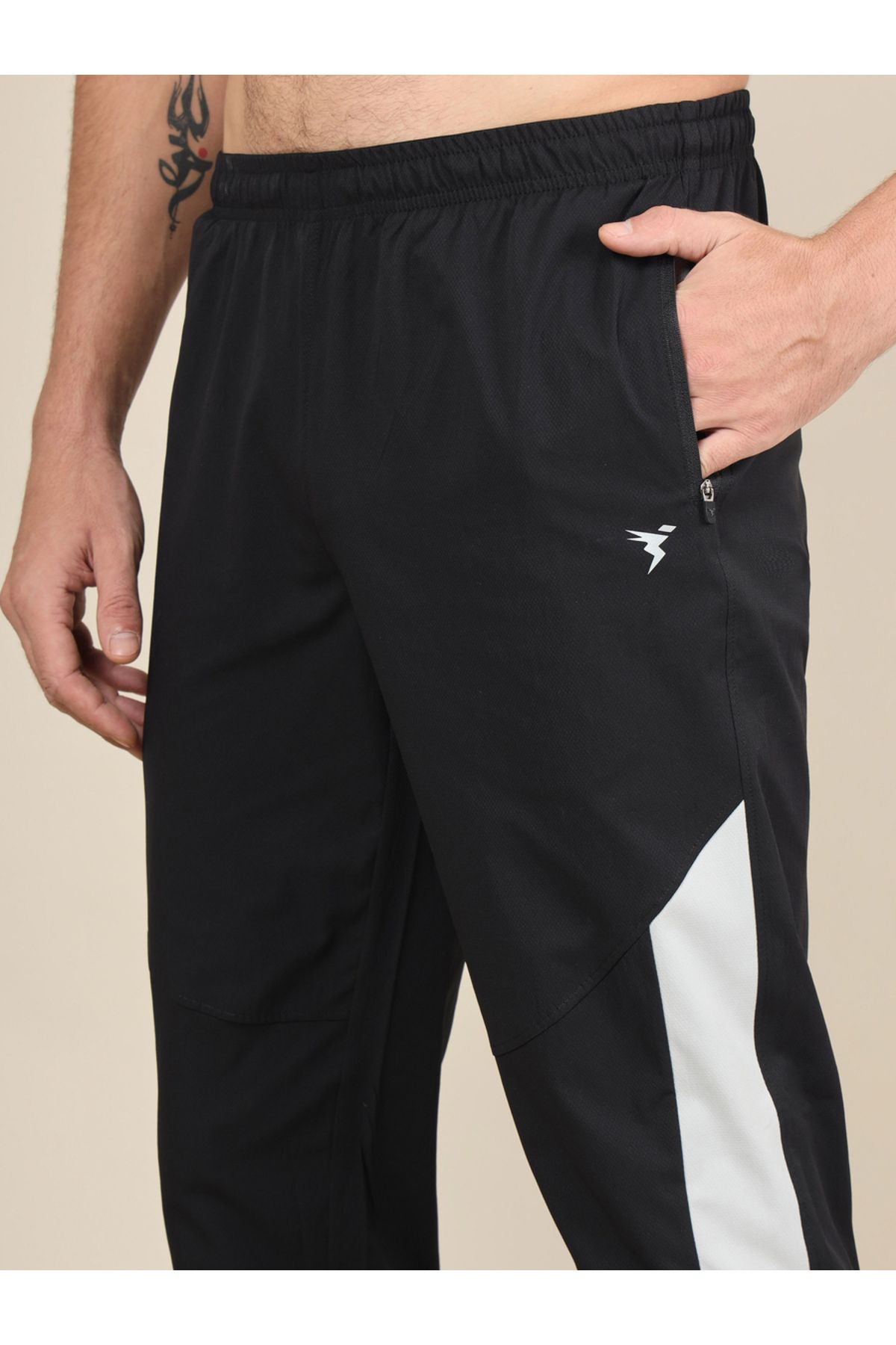 Technosport By Styli-Color Block Slim Fit Sports Joggers with Technolite 3