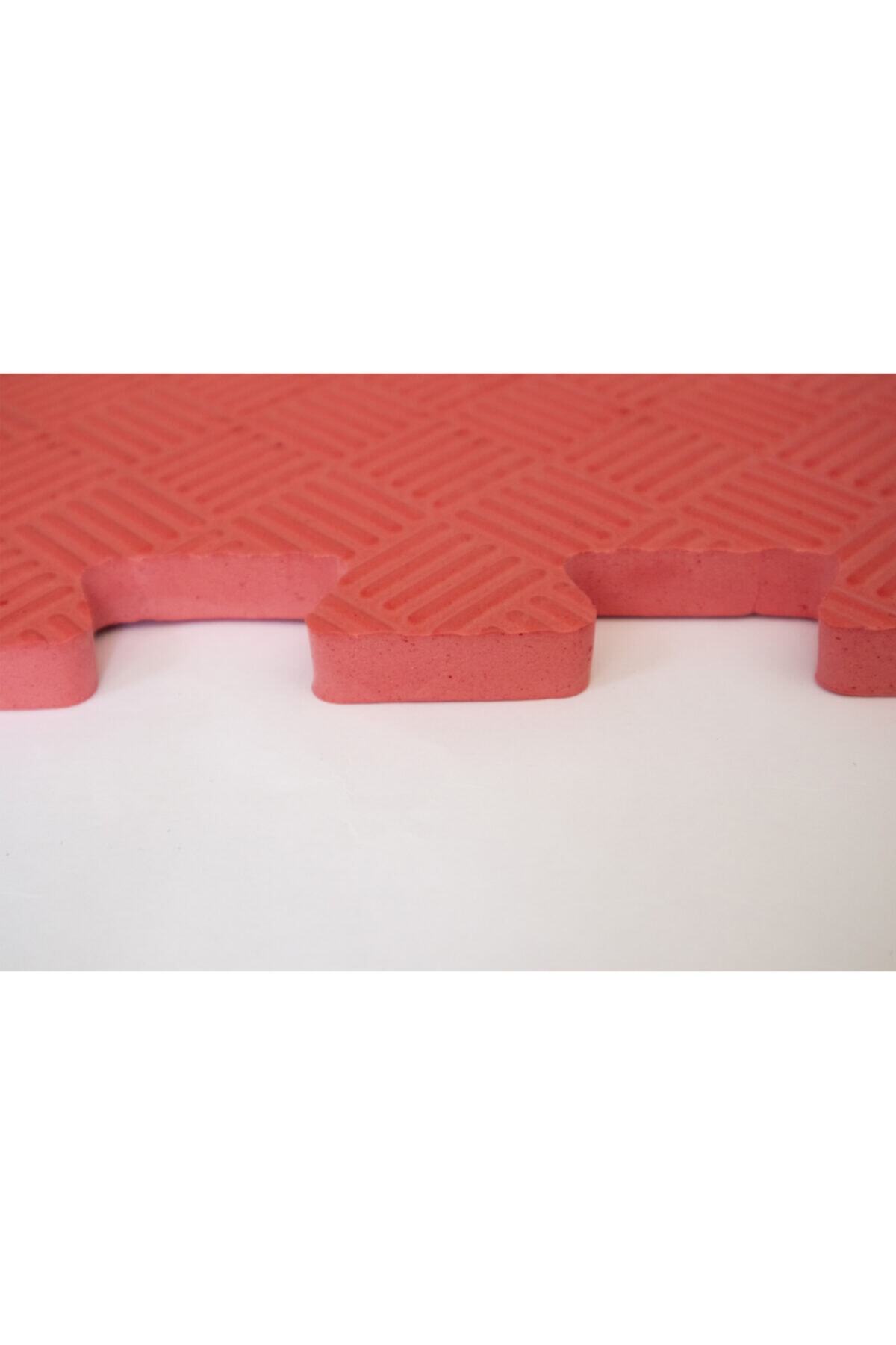 Bermody 13 Mm Kalınlık 50cm X 50cm Eva Spor Matı Kırmızı Tatami fotoğrafı 3 (önizleme)