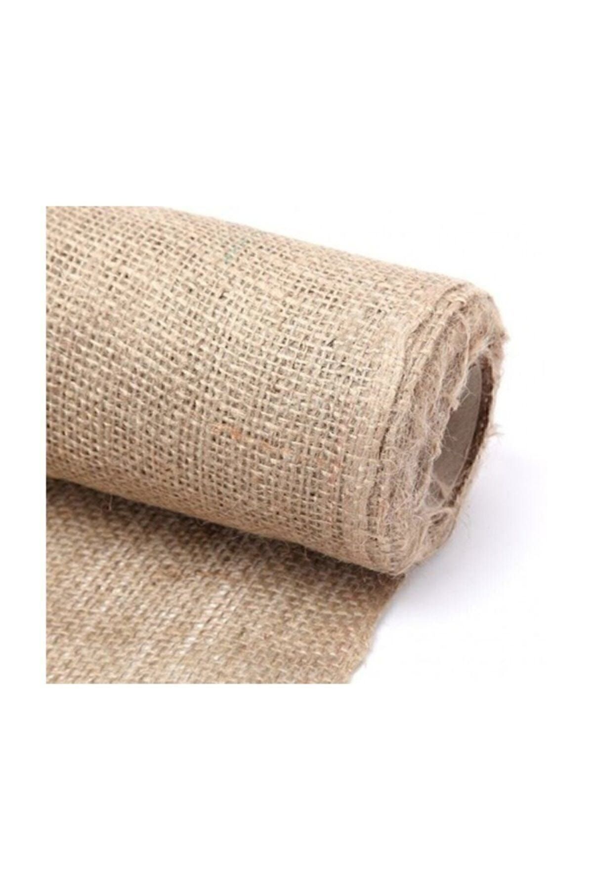 Bahat 1 M Jüt Kanaviçe Hasır Keten Telis Kumaş Telis Naturel – Doğum Günü Süsü – Doğum Günü Süsü
