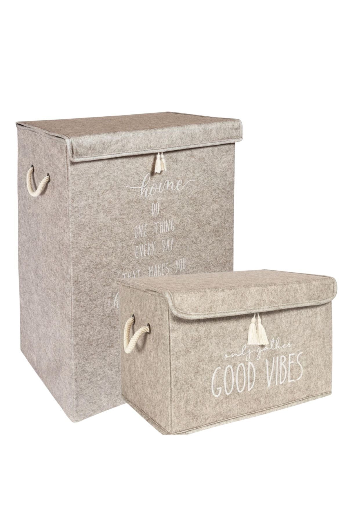 Faiend Organizator De Acasă Coș De Rufe Murdar Și Cutie De Depozitare Pentru Jucării - Set Mega-mini - One Size